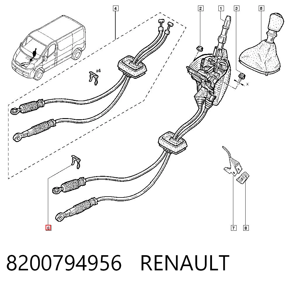 8200794956 Renault (RVI)