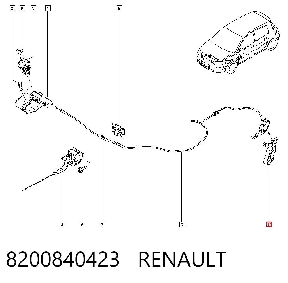 8200840423 Renault (RVI)