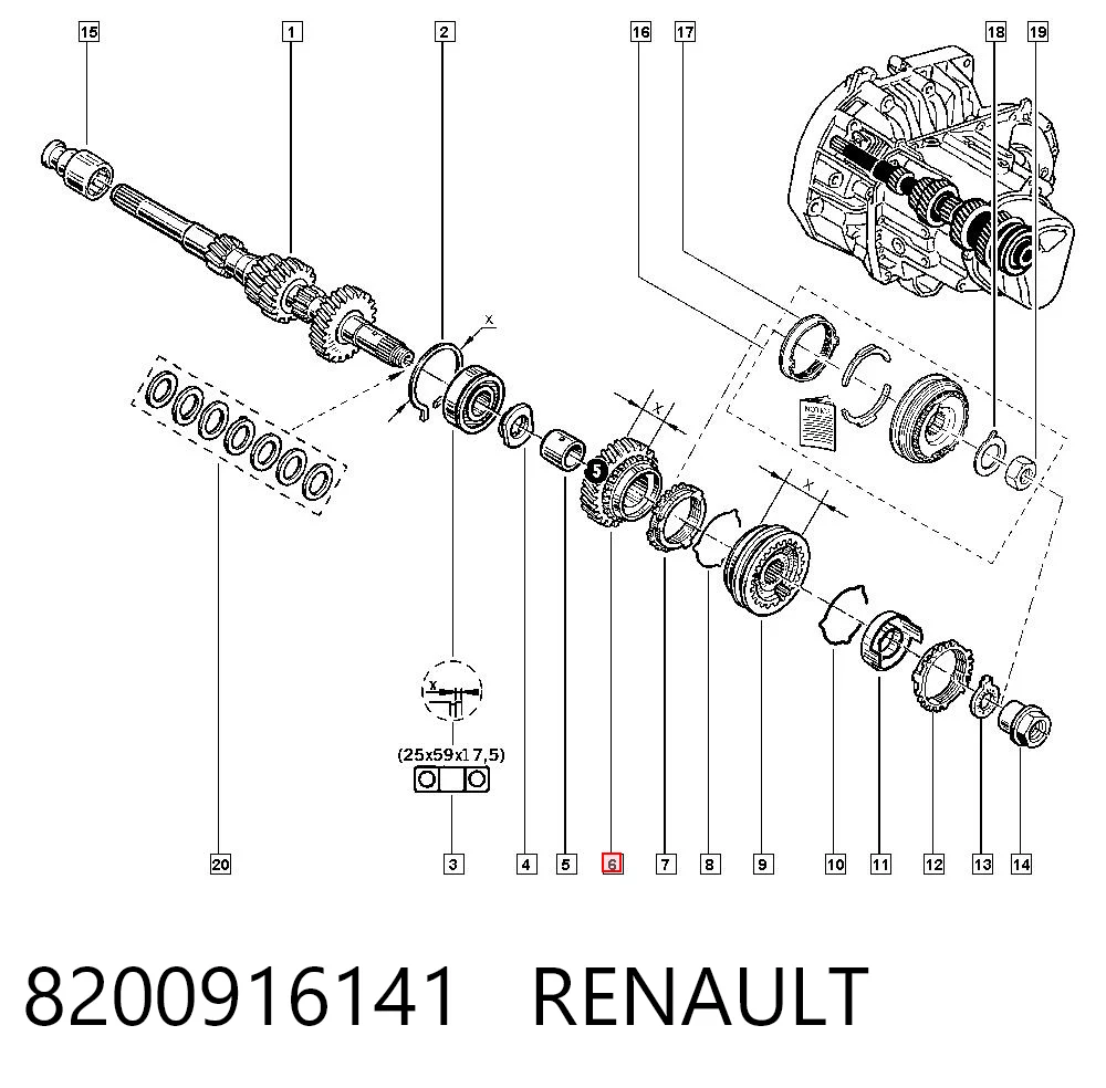 8200916141 Renault (RVI)