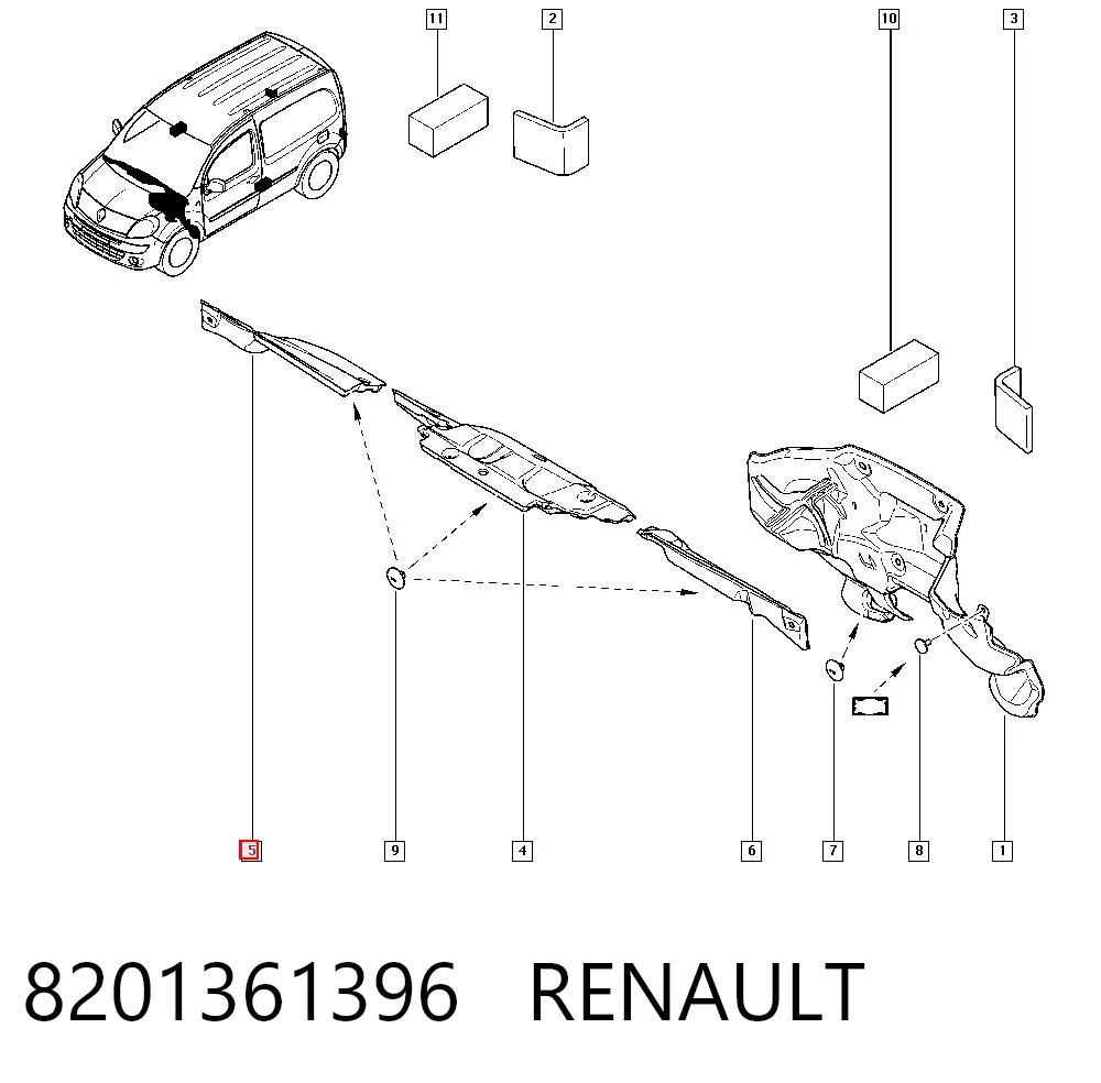 8201361396 Renault (RVI)