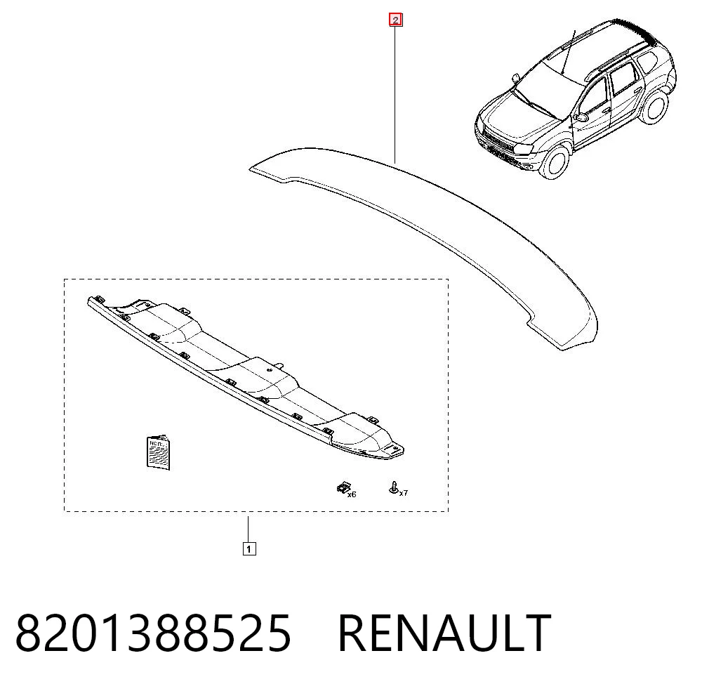 8201388525 Renault (RVI)