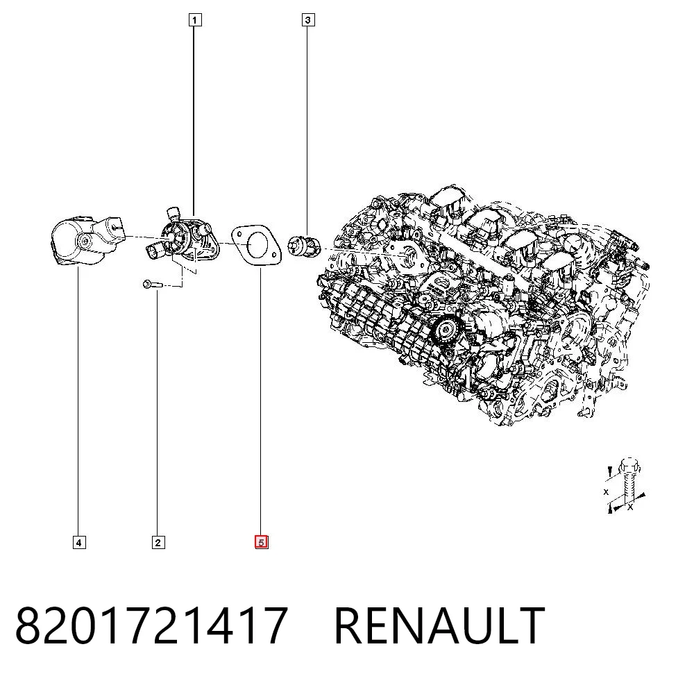 8201721417 Renault (RVI)