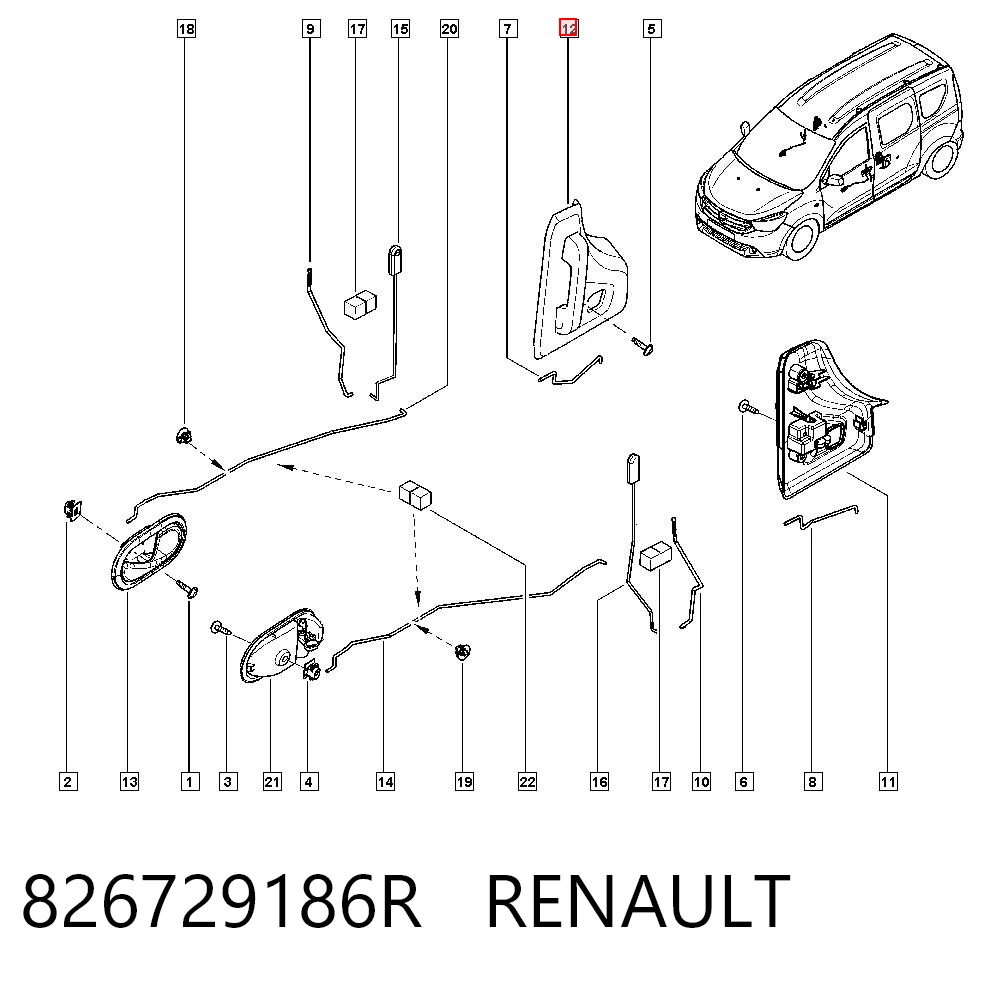 826729186R Renault (RVI)