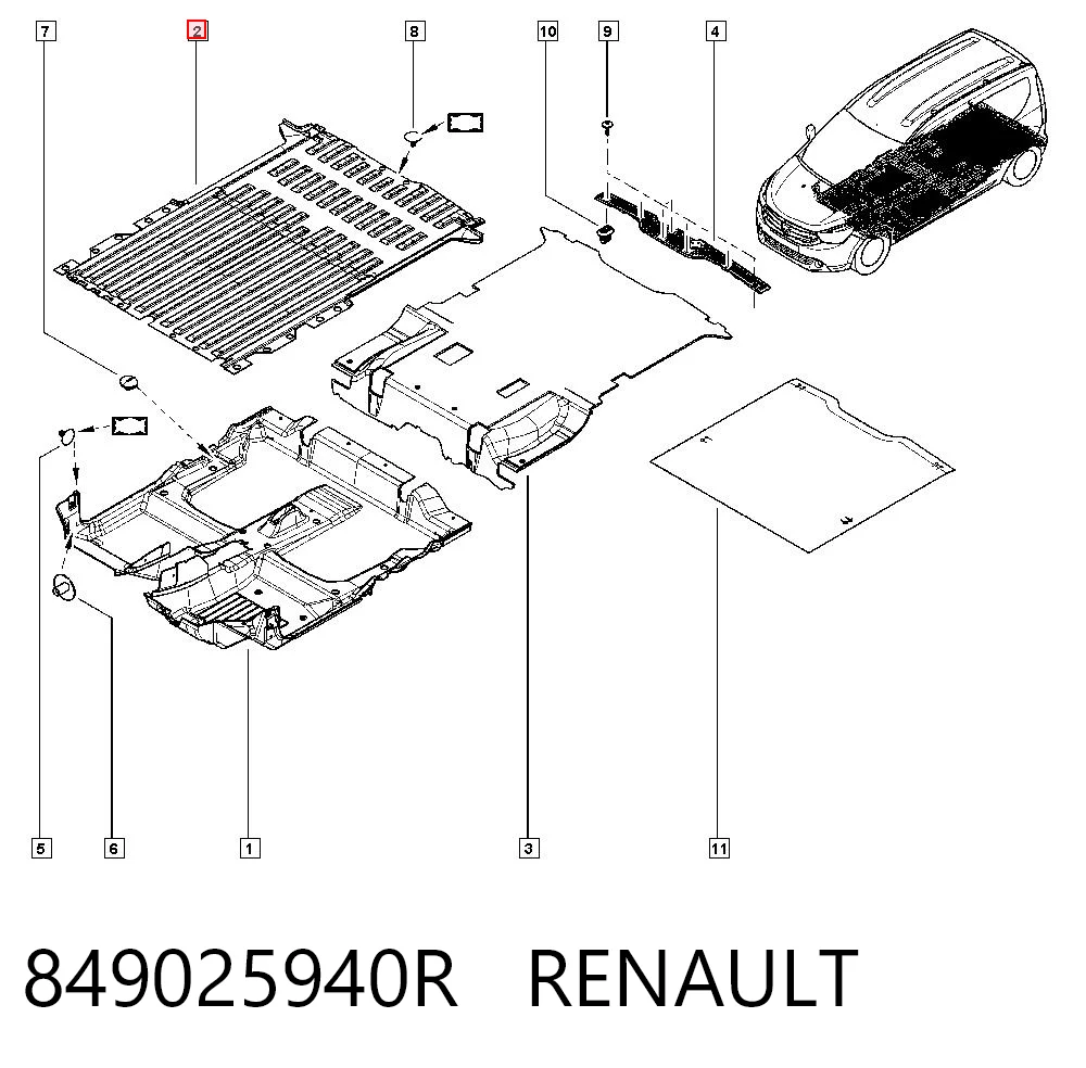 849025940R Renault (RVI)