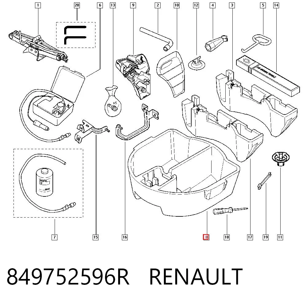 849752596R Renault (RVI)