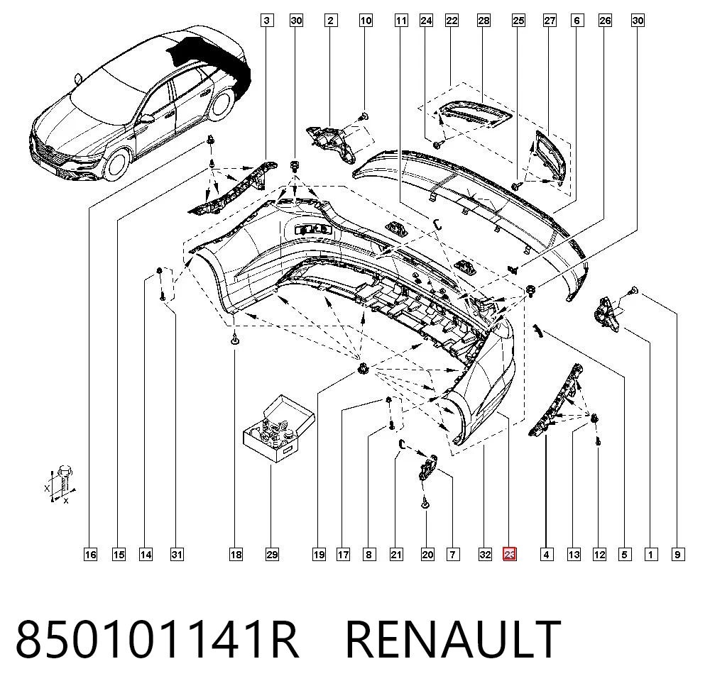 850101141R Renault (RVI)