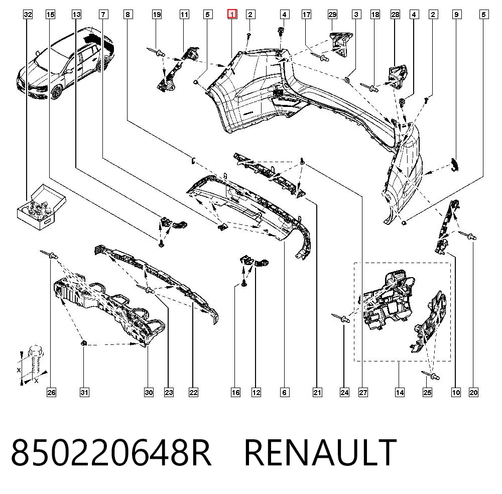 850220648R Renault (RVI)