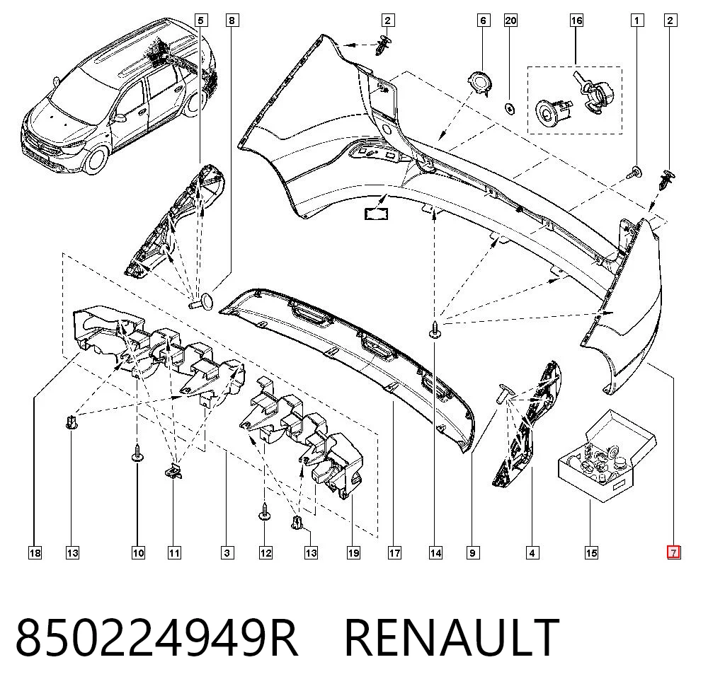 850224949R Renault (RVI)