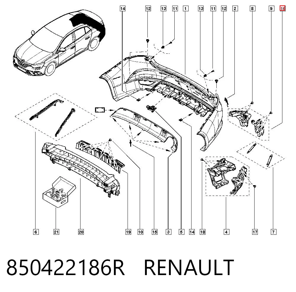 850422186R Renault (RVI)