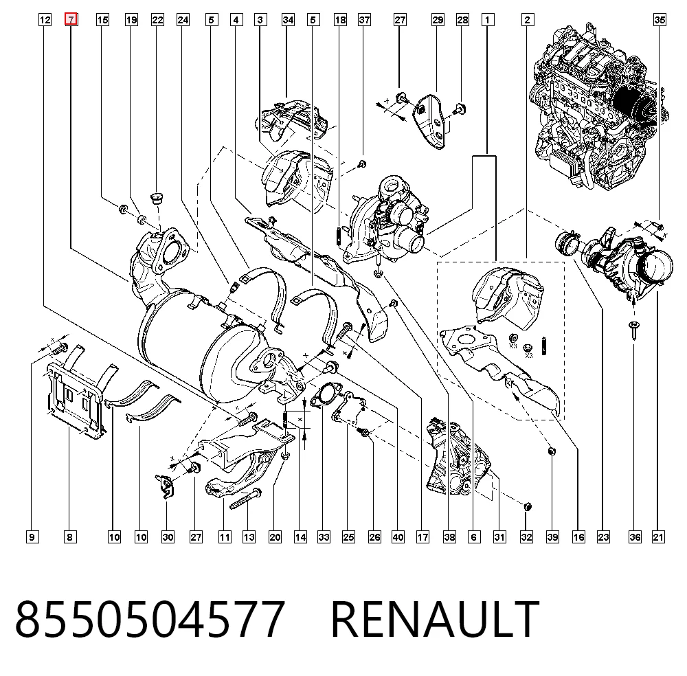Катализатор 95520914 Opel