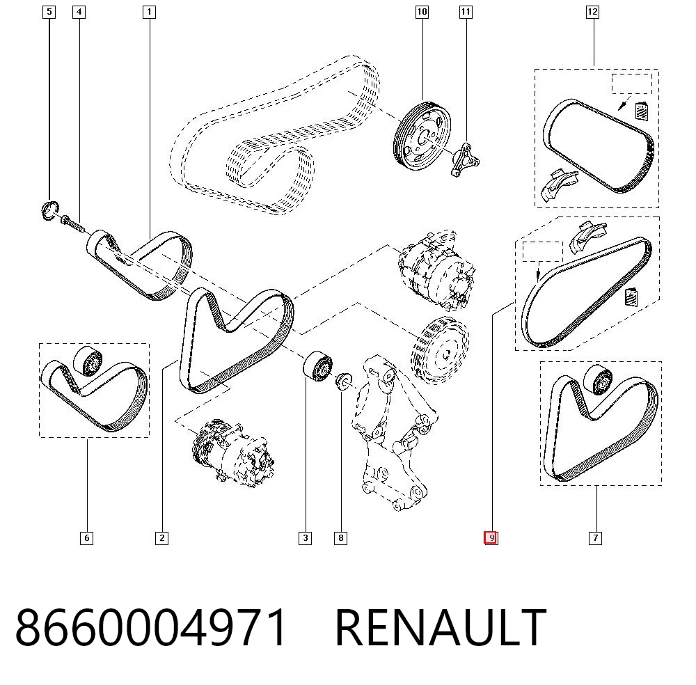 Ремень кондиционера Continental/Siemens 3PK751ELAST