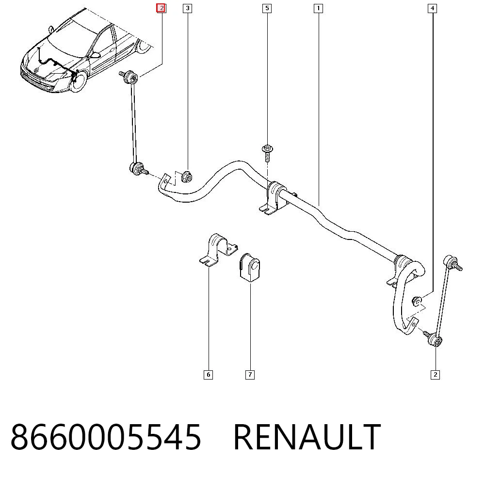 8660005545 Renault (RVI)