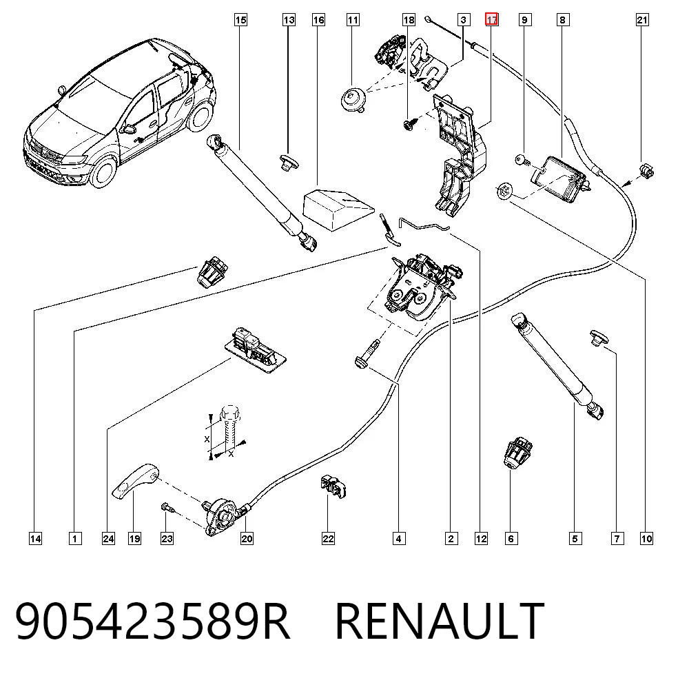 905423589R Renault (RVI)