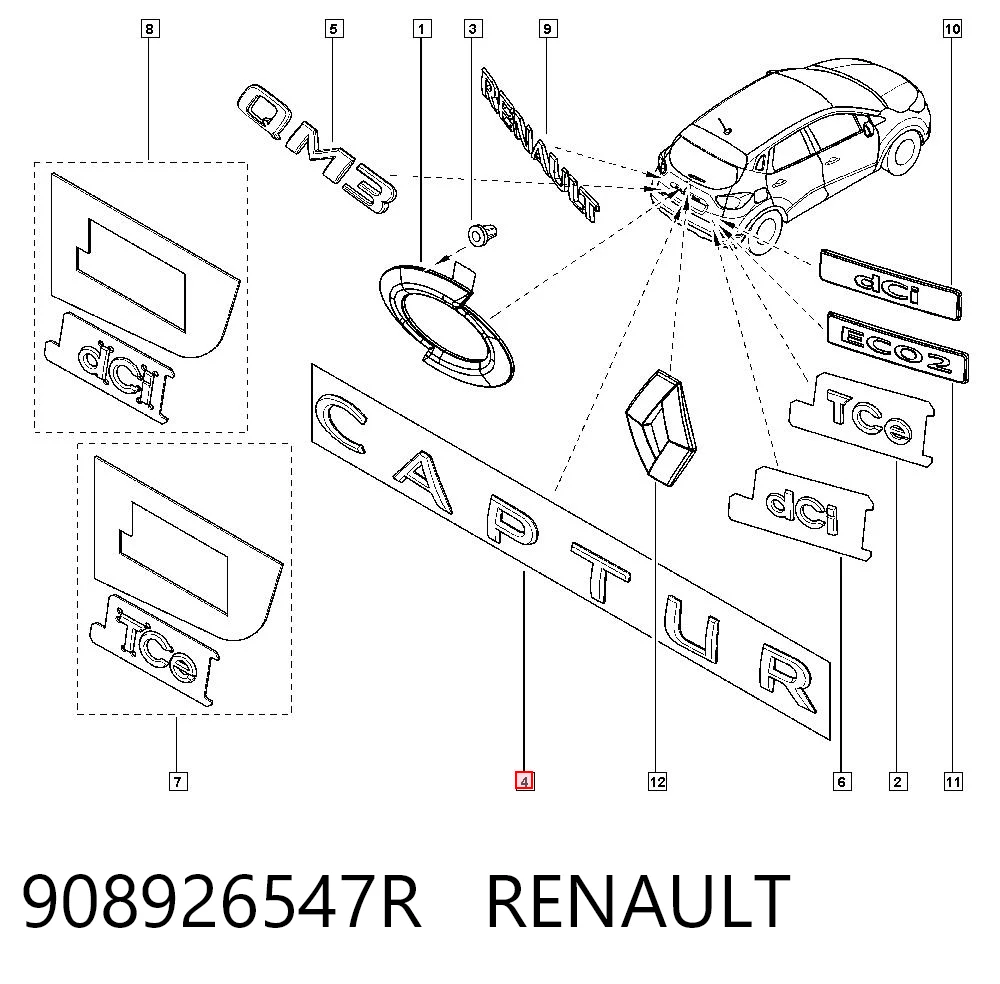 908926547R Renault (RVI)