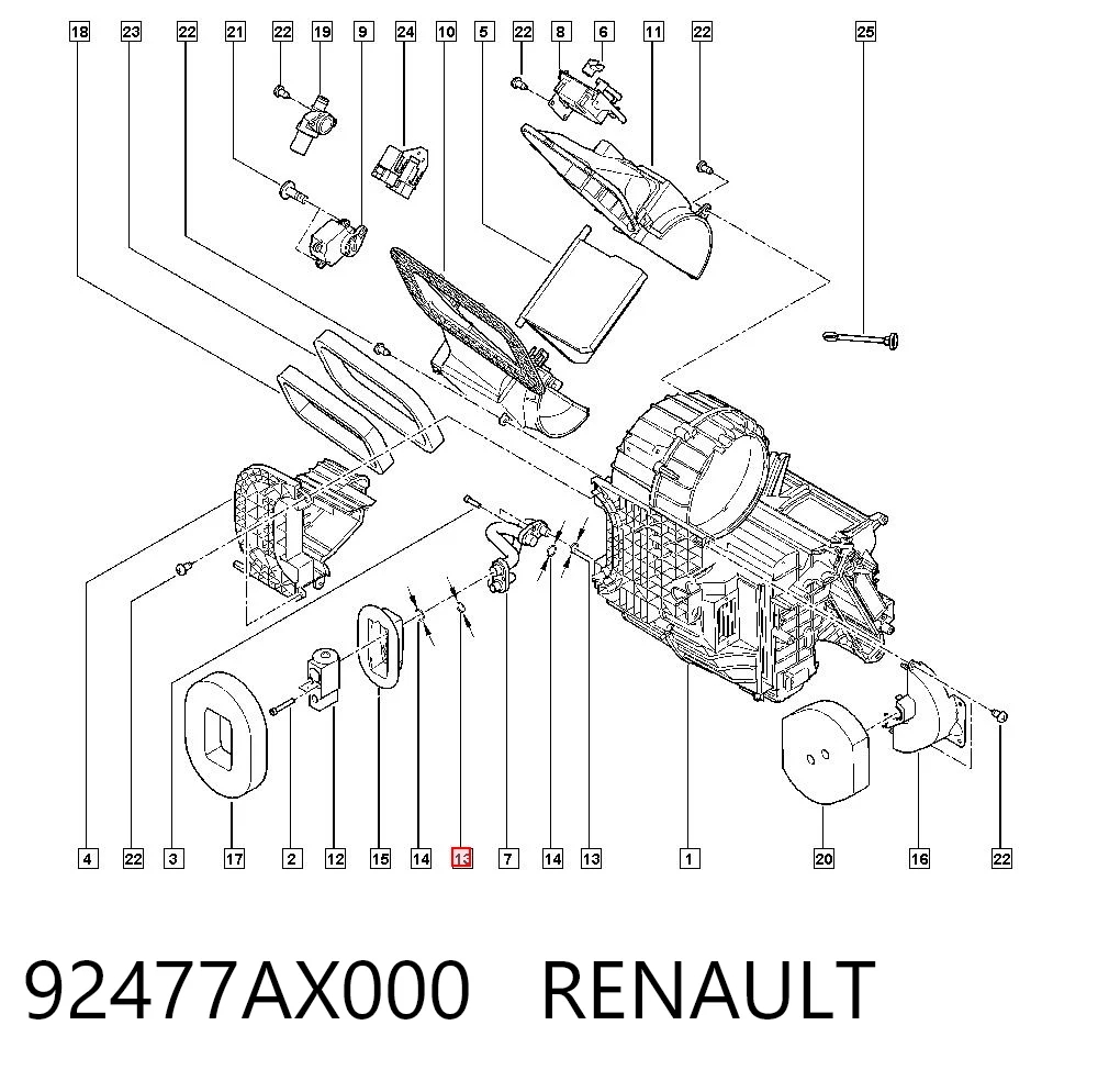 92477AX000 Renault (RVI)
