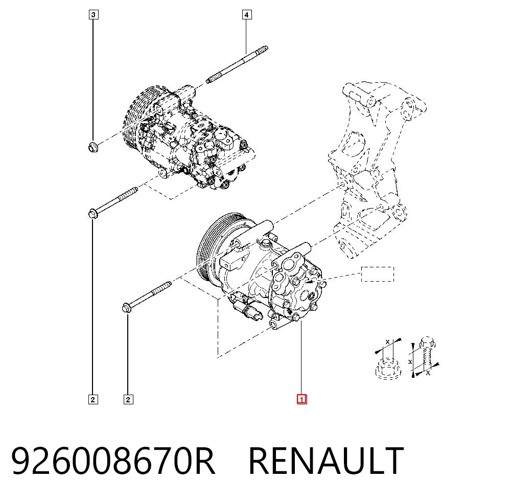 Компрессор системы кондиционирования Sanden SD6V121931 цена, от 348.58 USD
