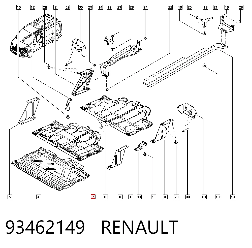 Купить CVR98425 Magneti Marelli Щит предохранительный