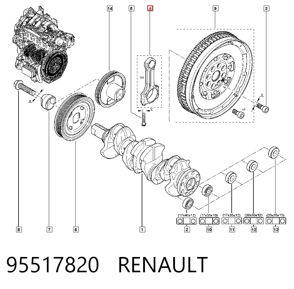 Подшипники скольжения FAI BB2095STD