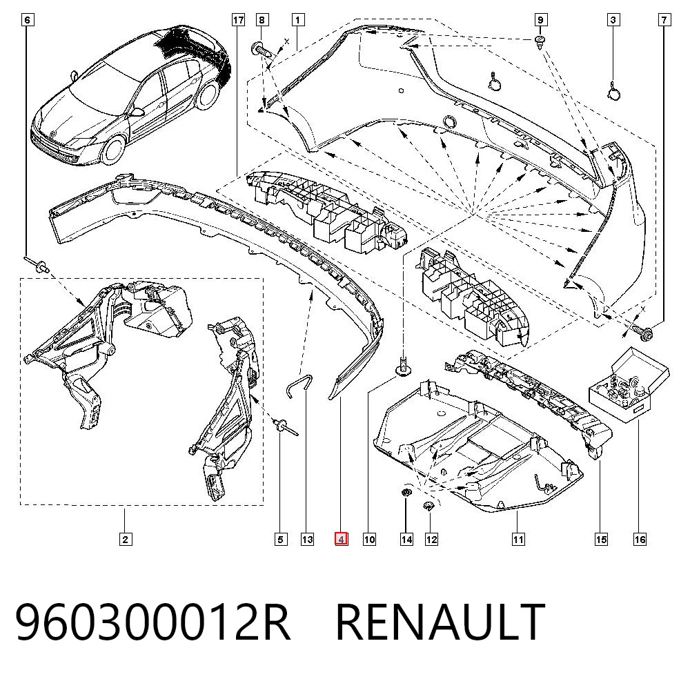 960300012R Renault (RVI)