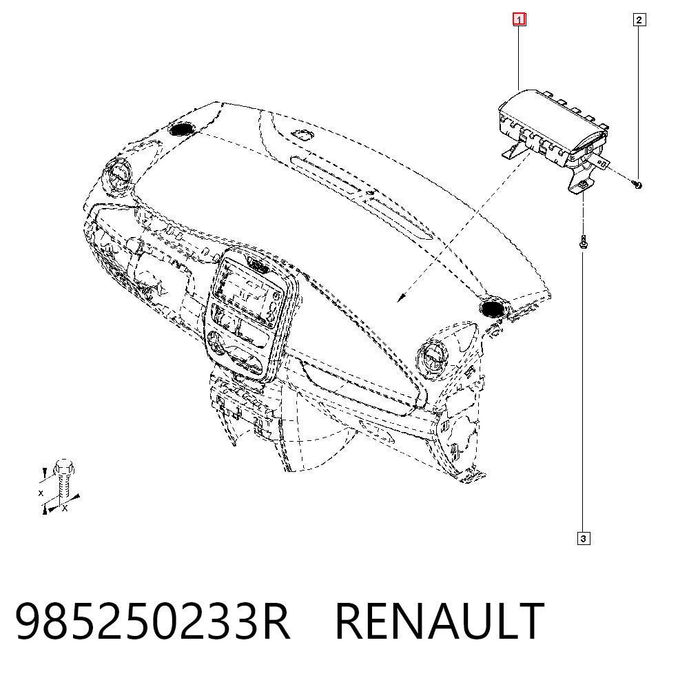 985250233R Renault (RVI)