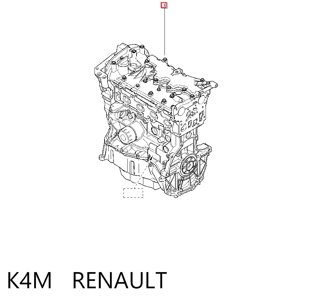 K4M Renault (RVI) Мотор в сборе