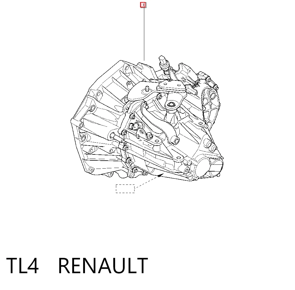 TL4 Renault (RVI) КПП в сборе