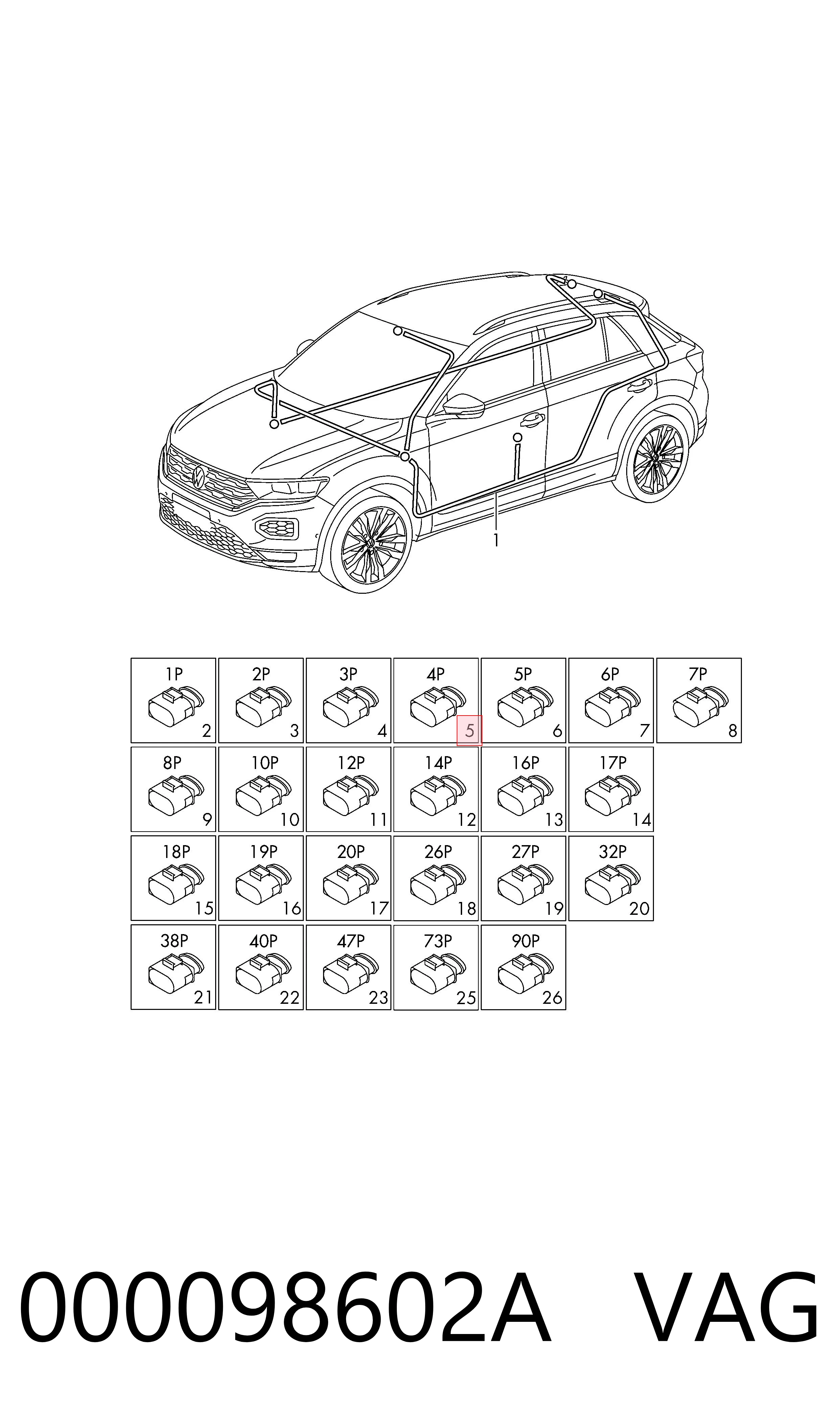  VAG 000098602A цена, от 65.05 USD