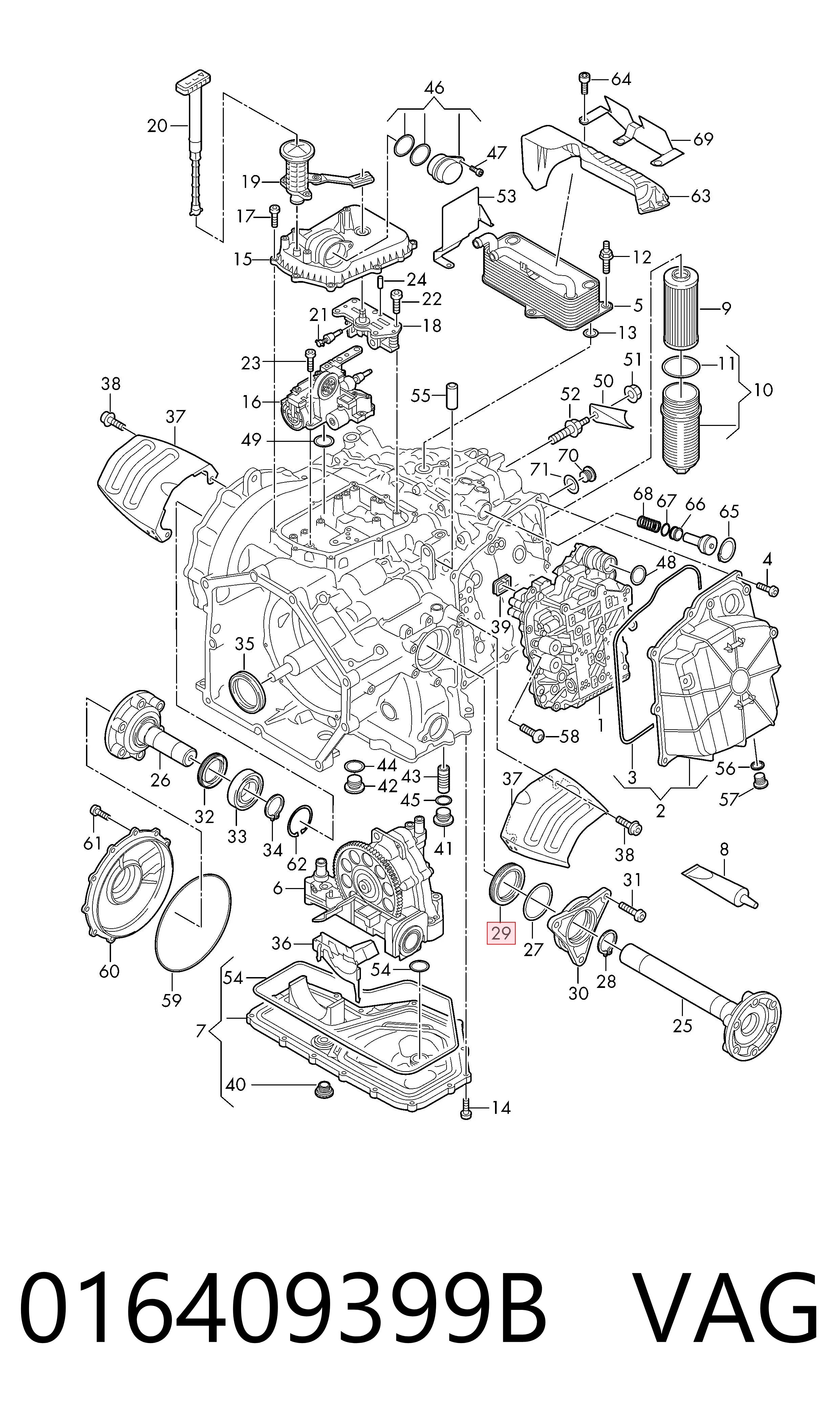 Сальник полуоси 5144380 NEW Holland