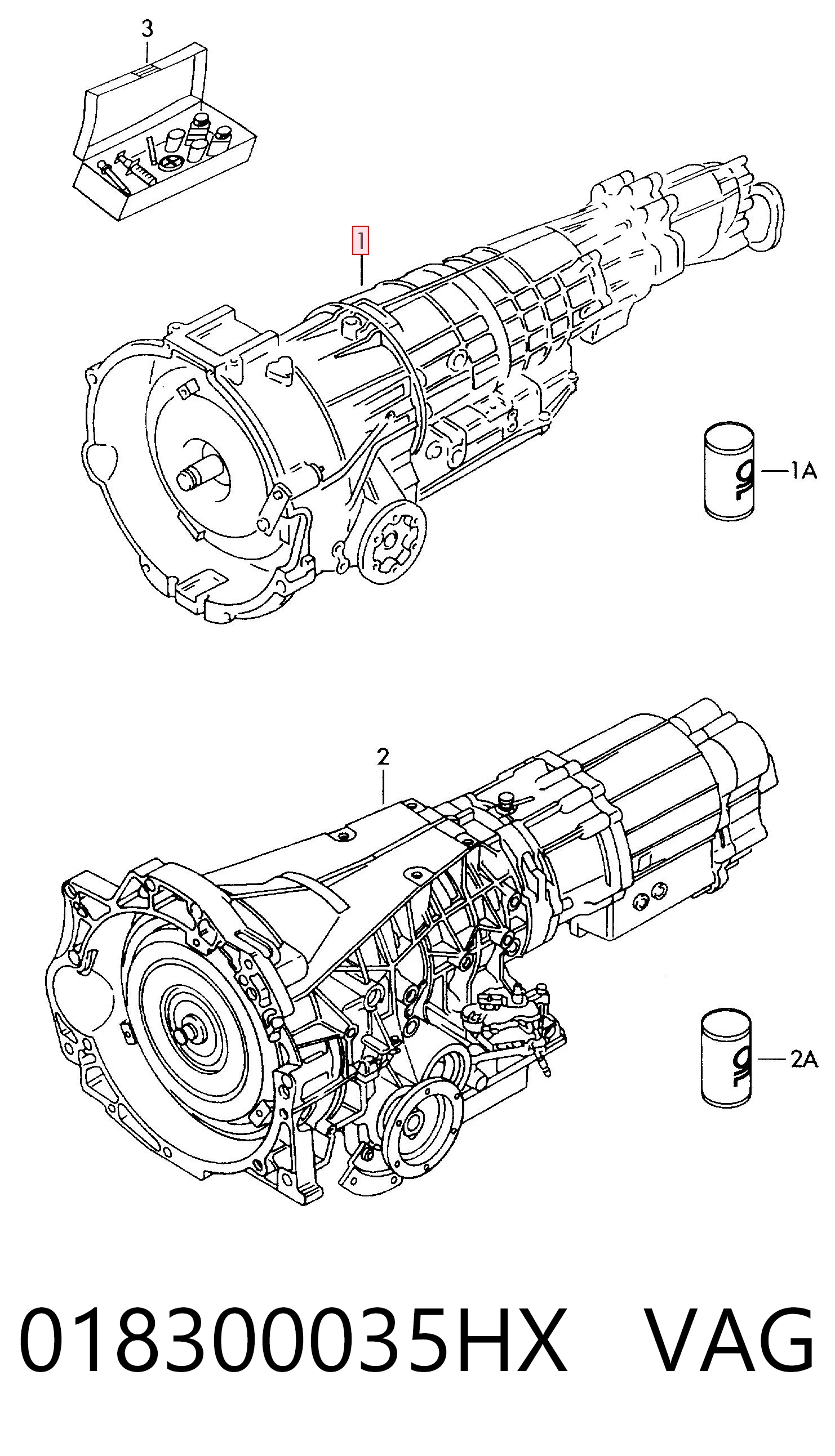 Автоматическая коробка передач на Audi A8 D2 4D2, 4D8