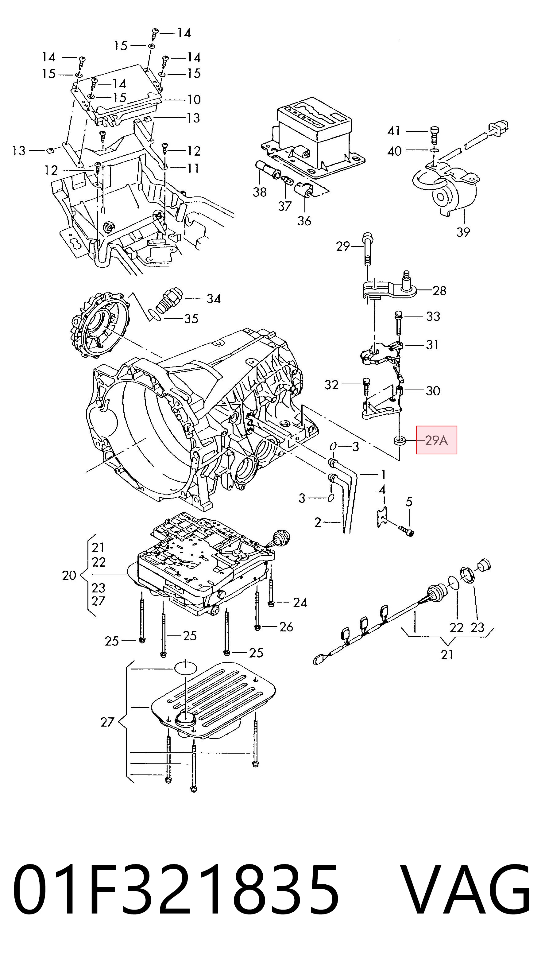 734319624 ZF Parts Сальник штока переключения коробки передач