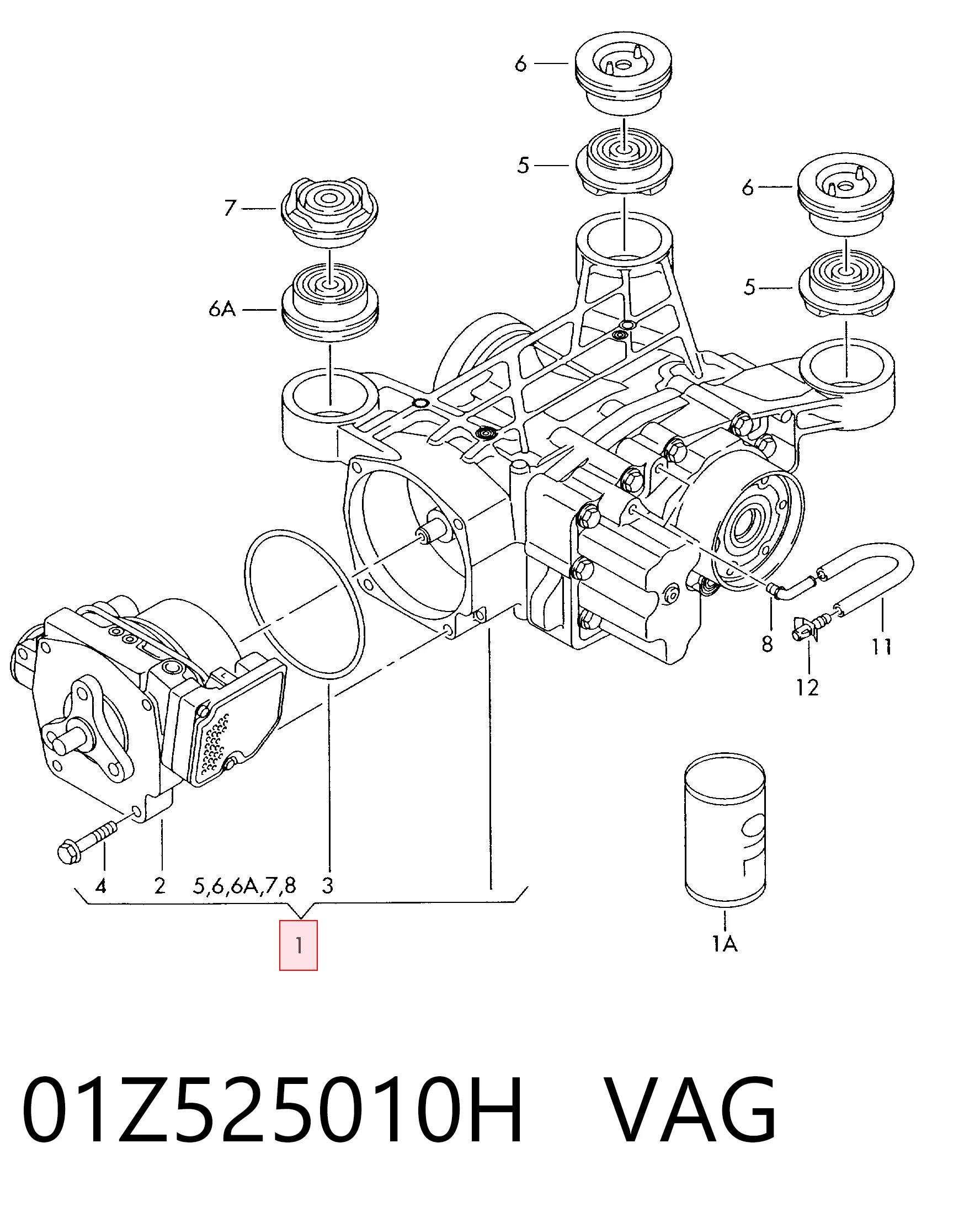 01Z525010H VAG 