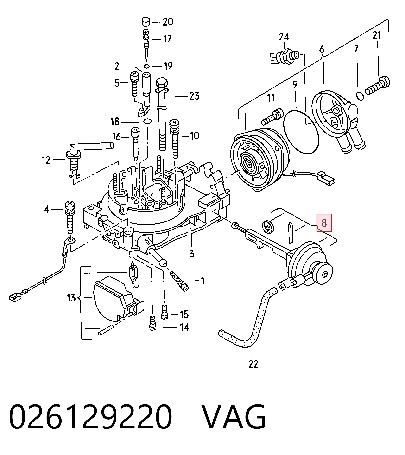  Hans Pries (Topran) 026129220 цена, от 7.34 USD