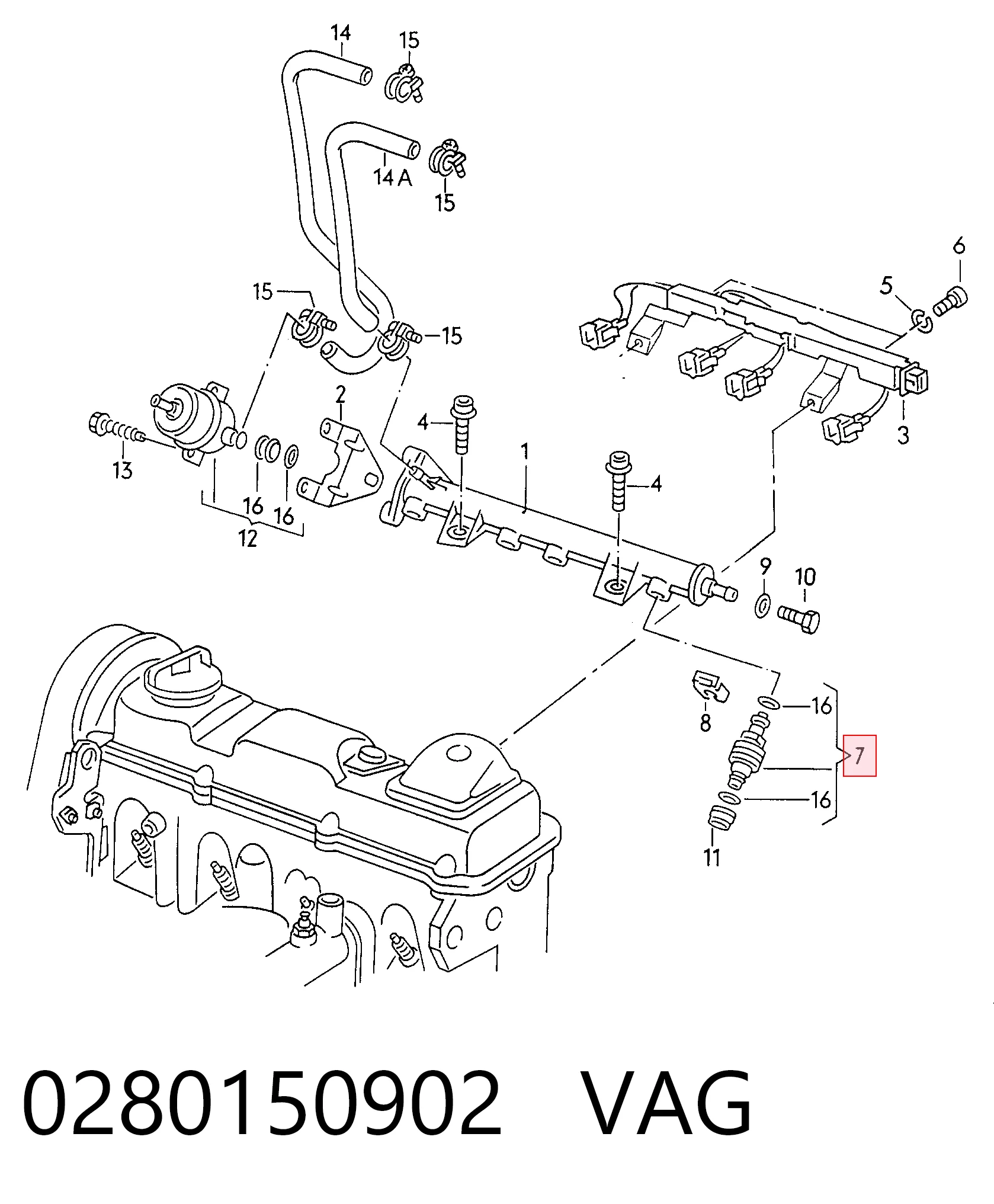 Топливные форсунки на Volkswagen LT 28-35 I 