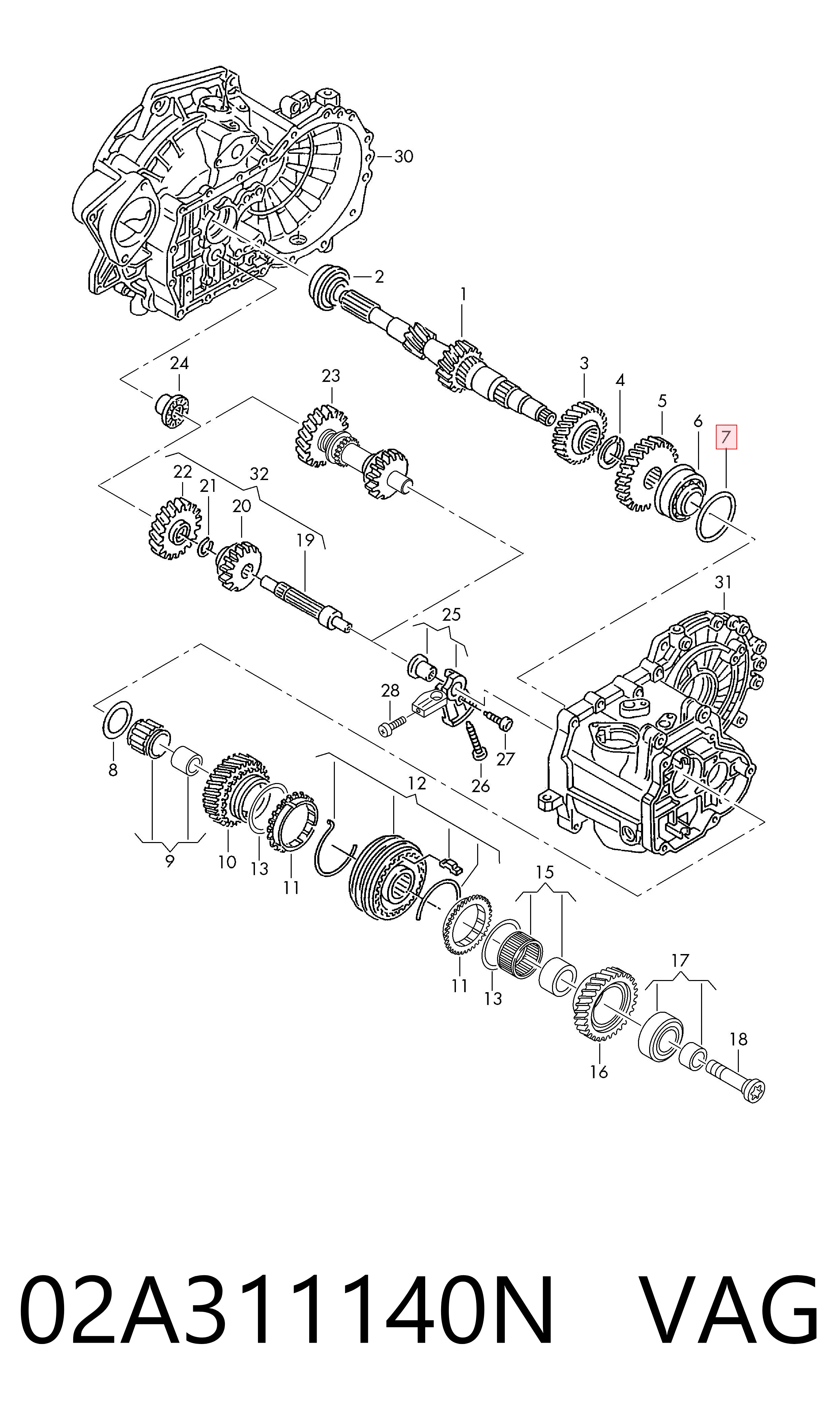 02A311140N VAG 