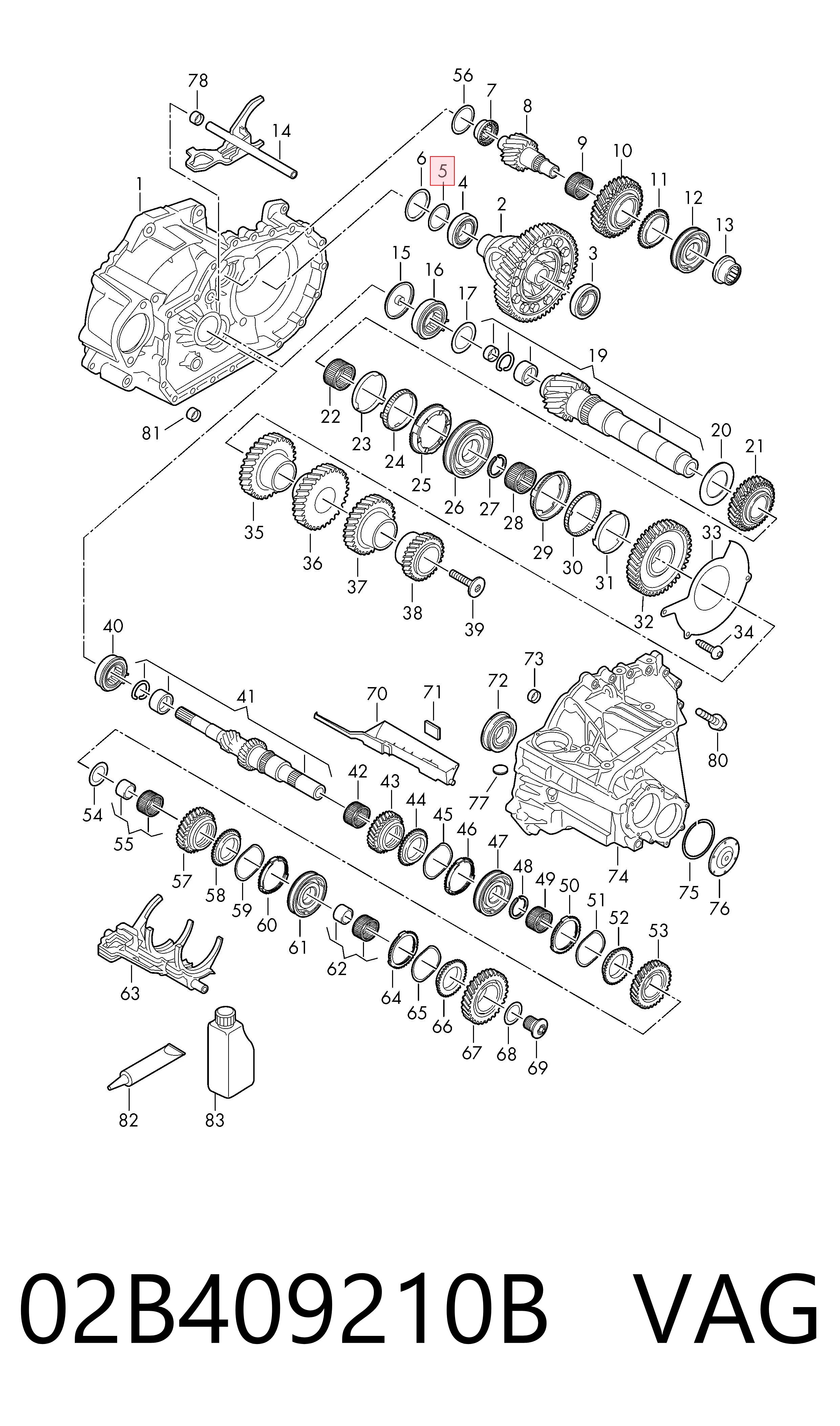  VAG 02B409210B цена, от 1.98 USD