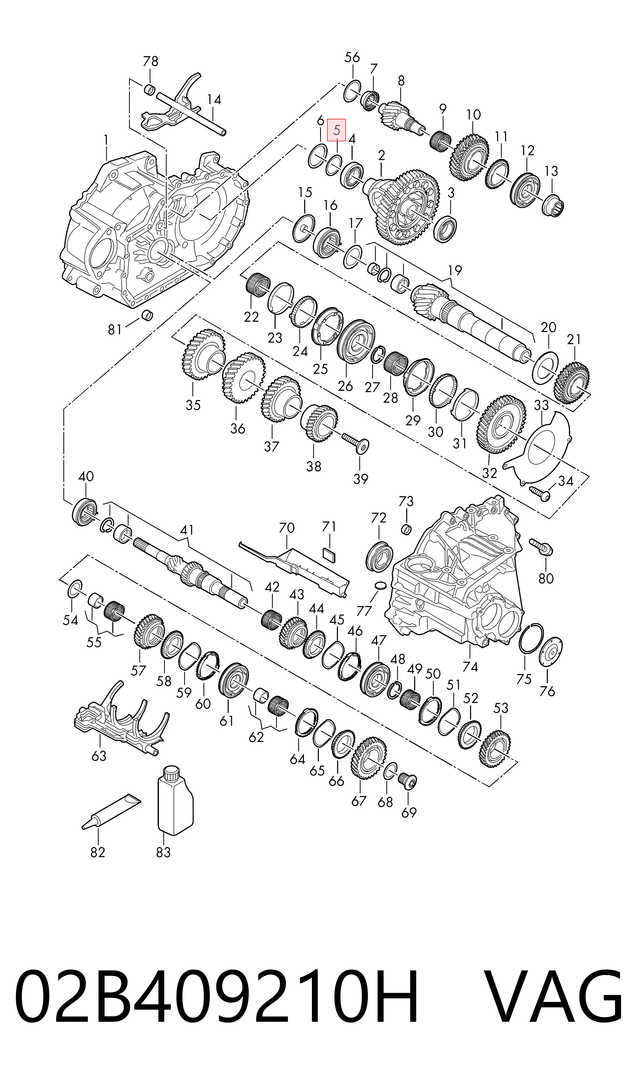  VAG 02B409210H цена, от 1.98 USD