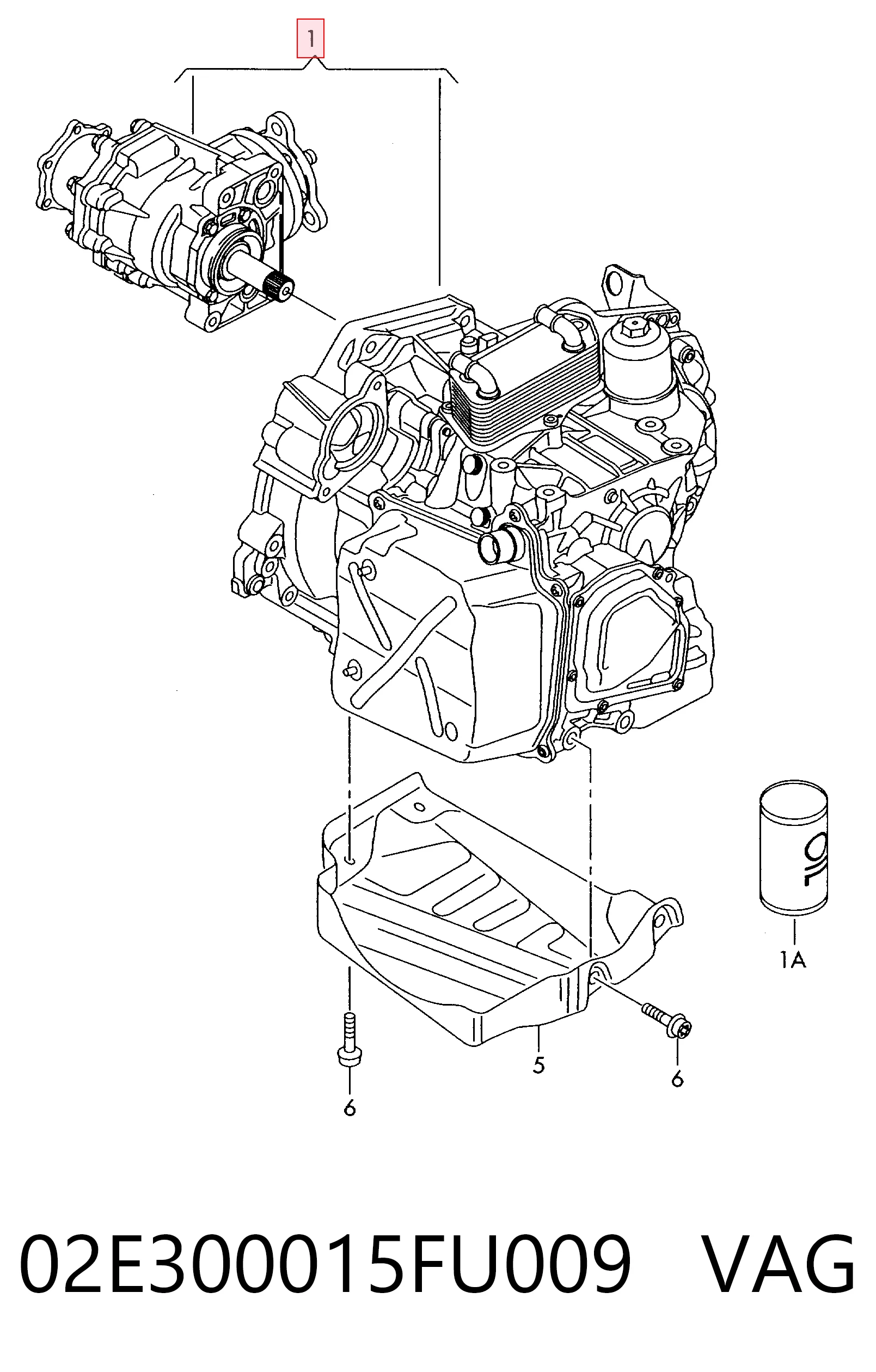 АКПП в сборе (автоматическая коробка передач) Volkswagen Golf 4 1J1