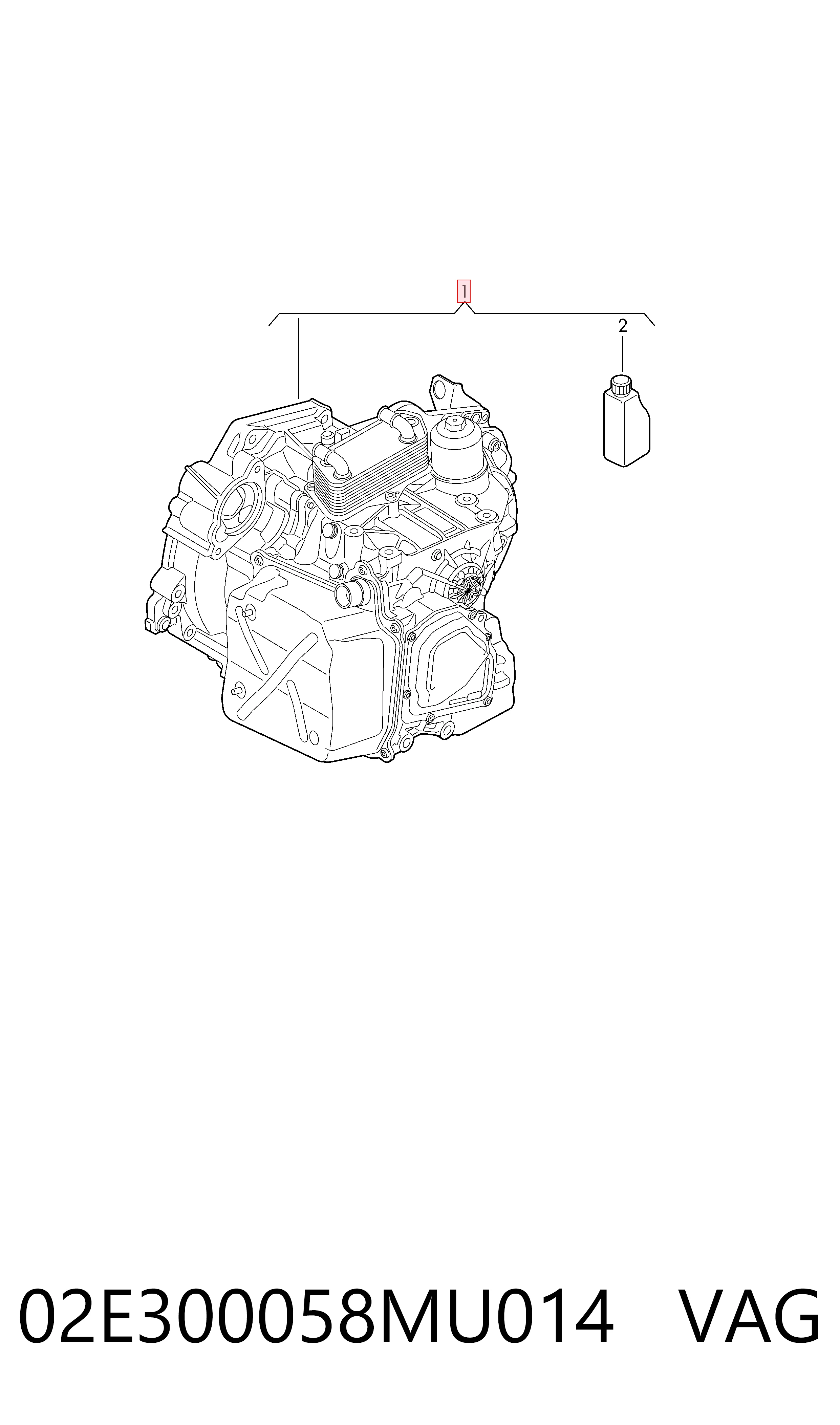 Коробка передач автомат Volkswagen Caddy III фургон (2KA, 2KH, 2CA, 2CH) (2004 - 2015) цена, от 424.69 USD
