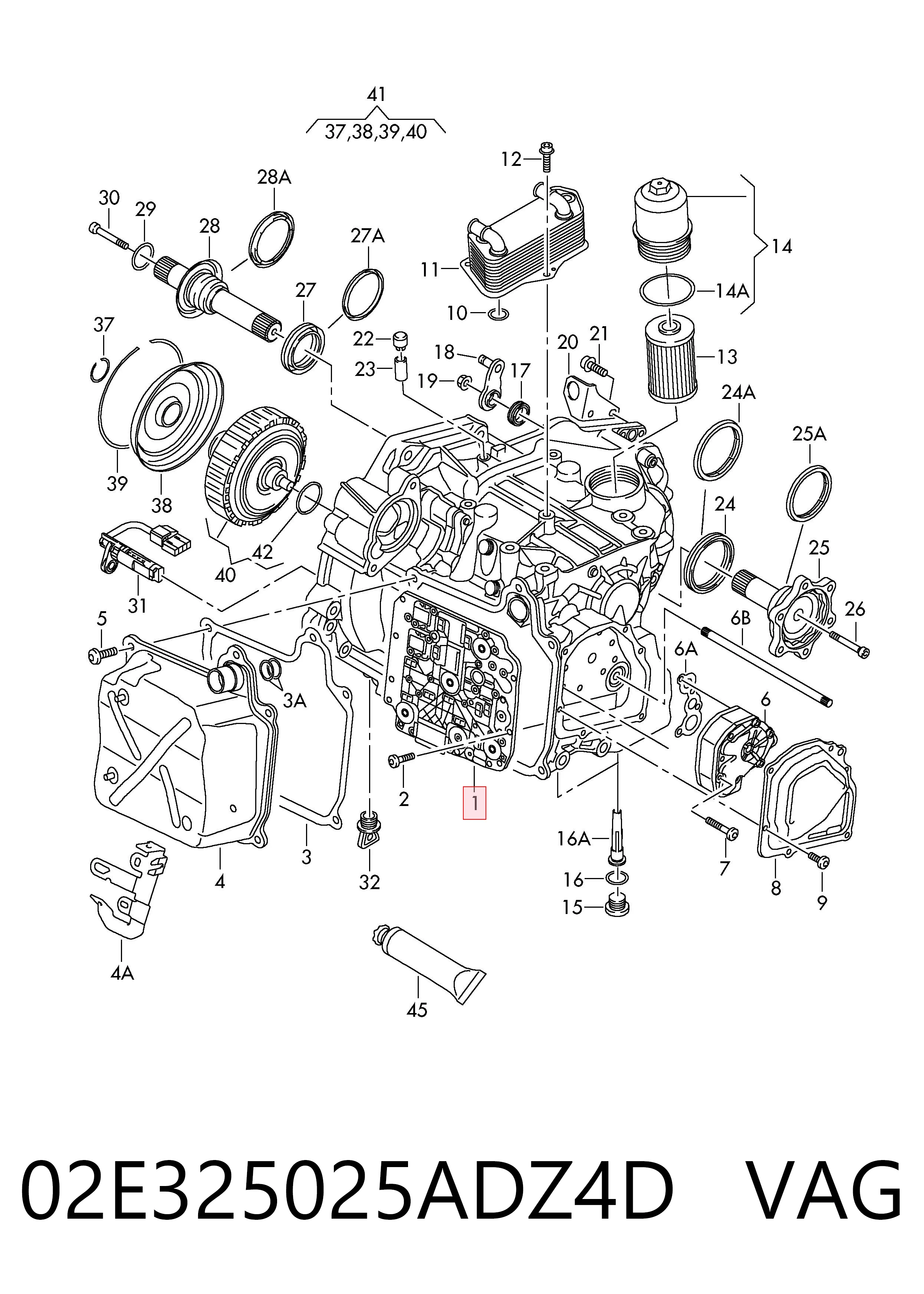 02E325025ADZ4D VAG