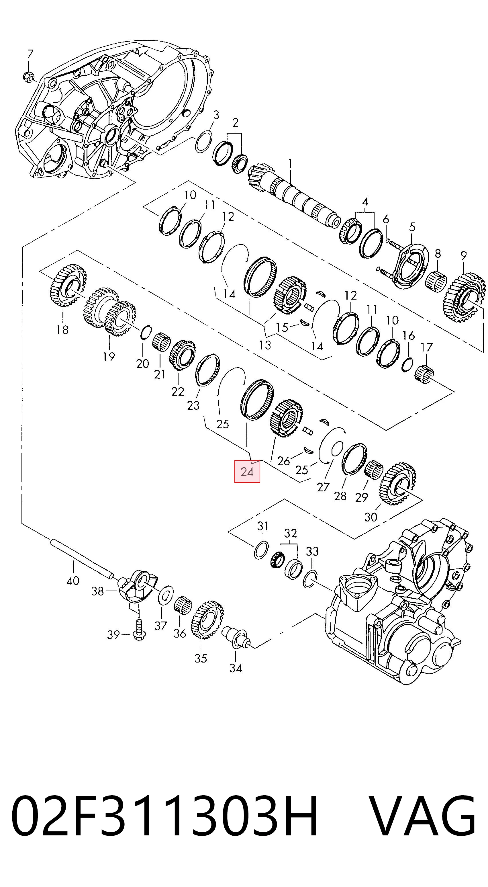 02F311303H VAG 