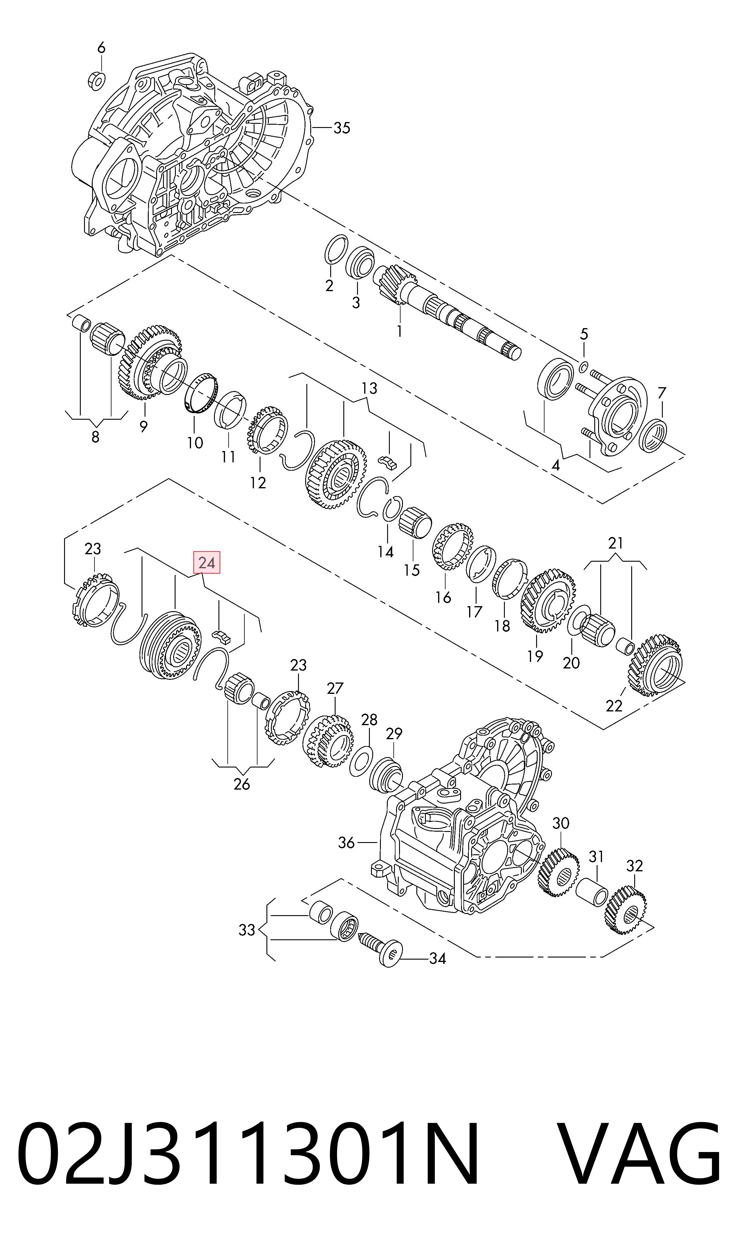 02J311301N VAG 