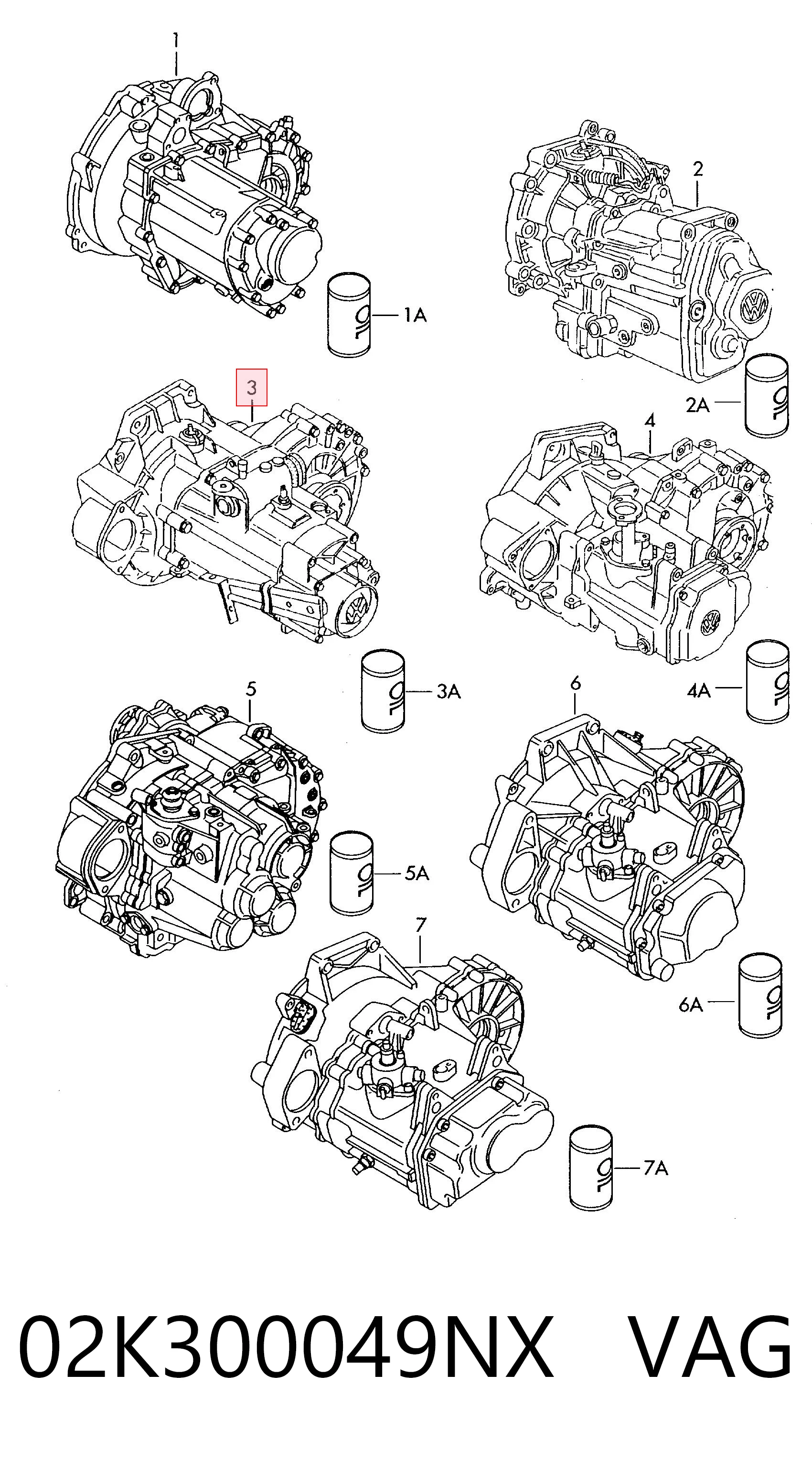 КПП в сборе на Seat Leon I 1M1