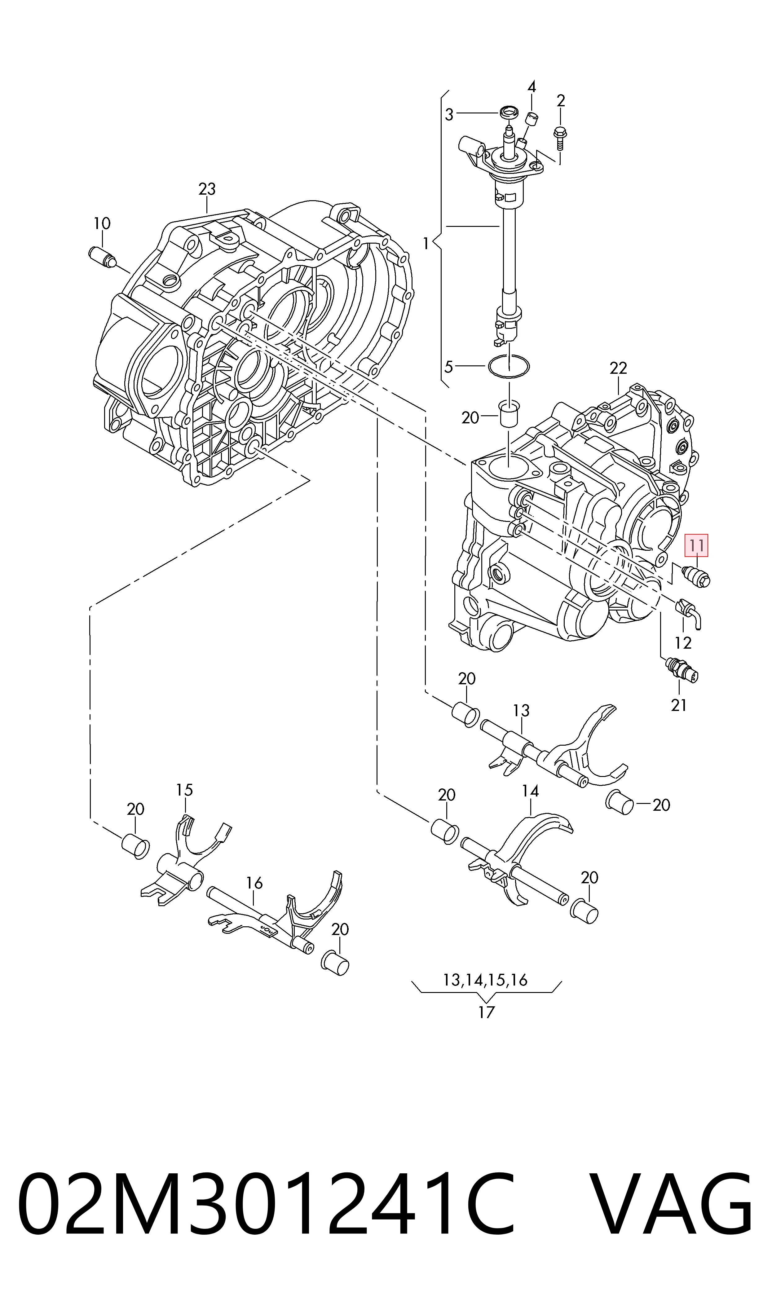 02M301241C VAG 