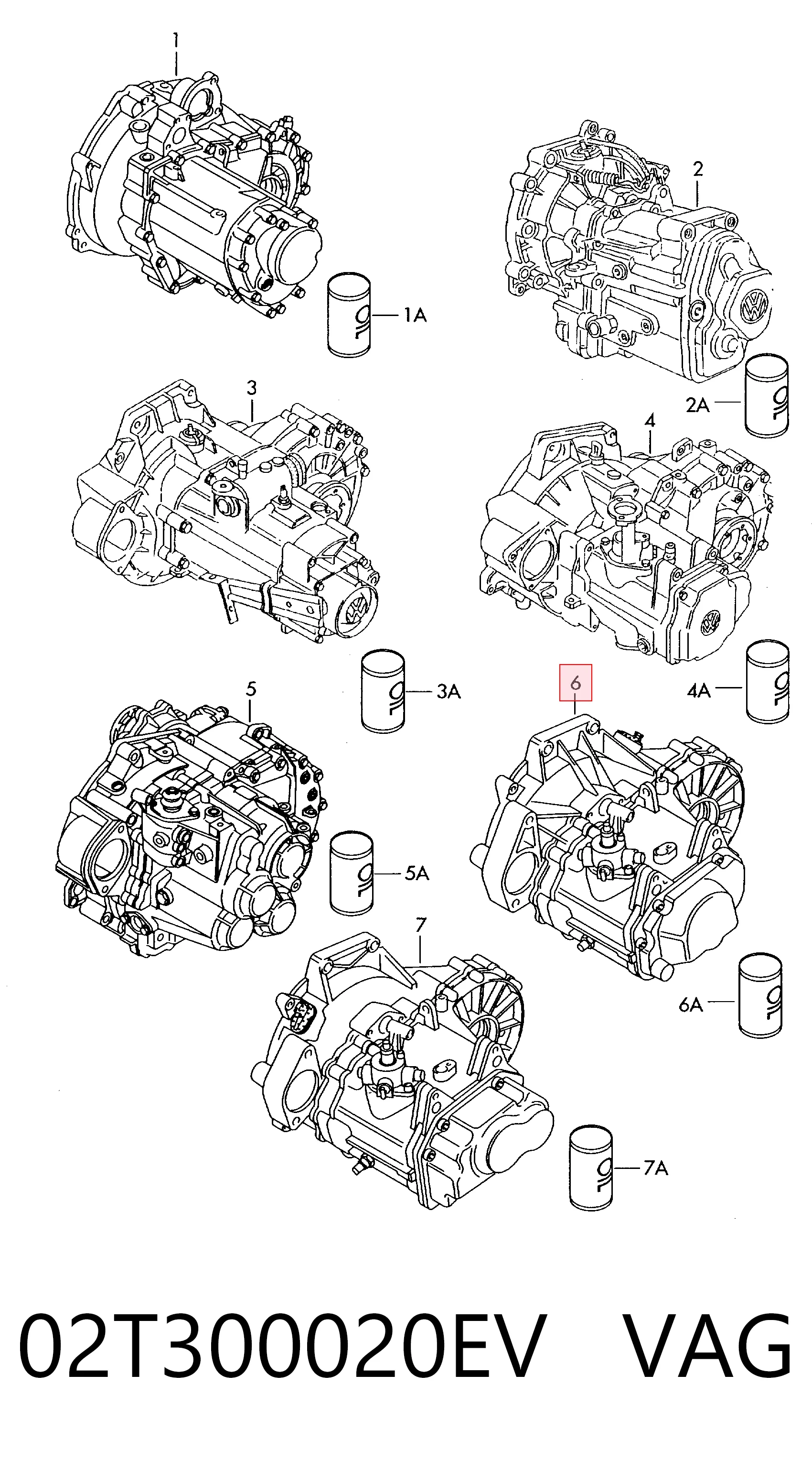 Коробка переключения передач Skoda Fabia II хэтчбек (5J2, 542, 572, 582) (2006 - 2014) цена, от 296.61 USD