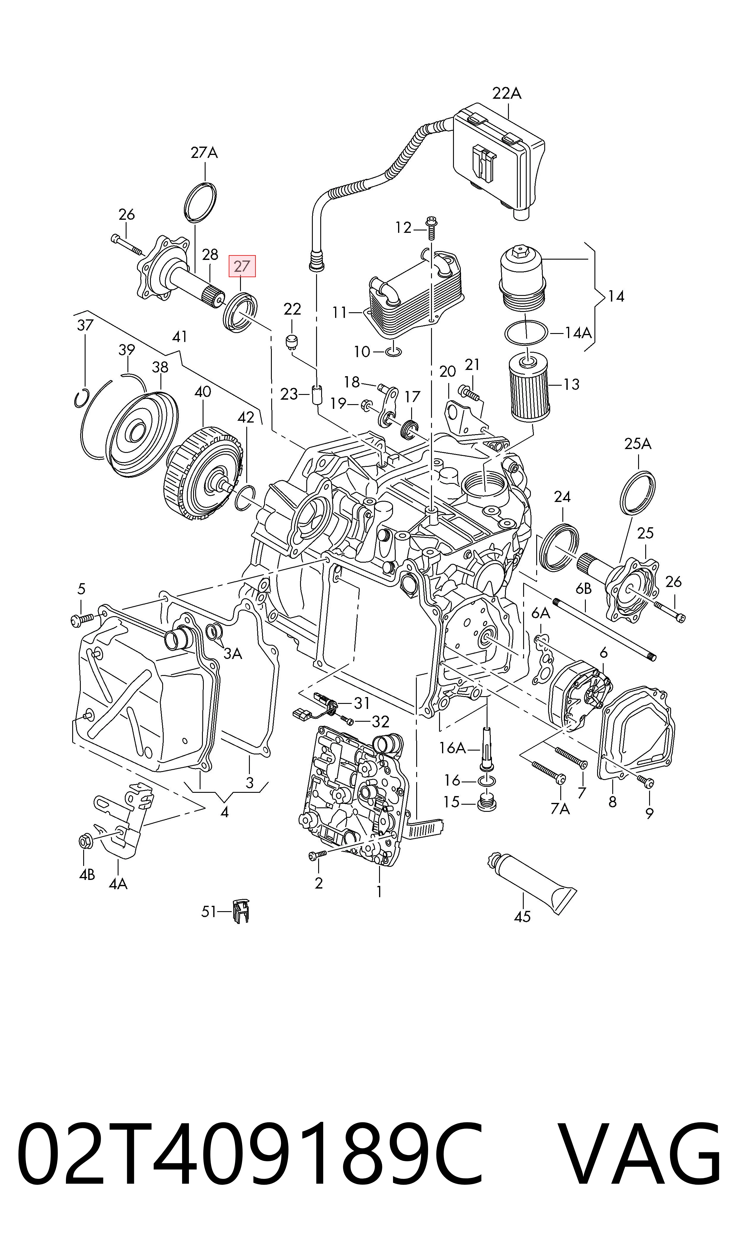 Сальник редуктора переднего моста NEW Holland 5124606 цена, от 6.64 USD