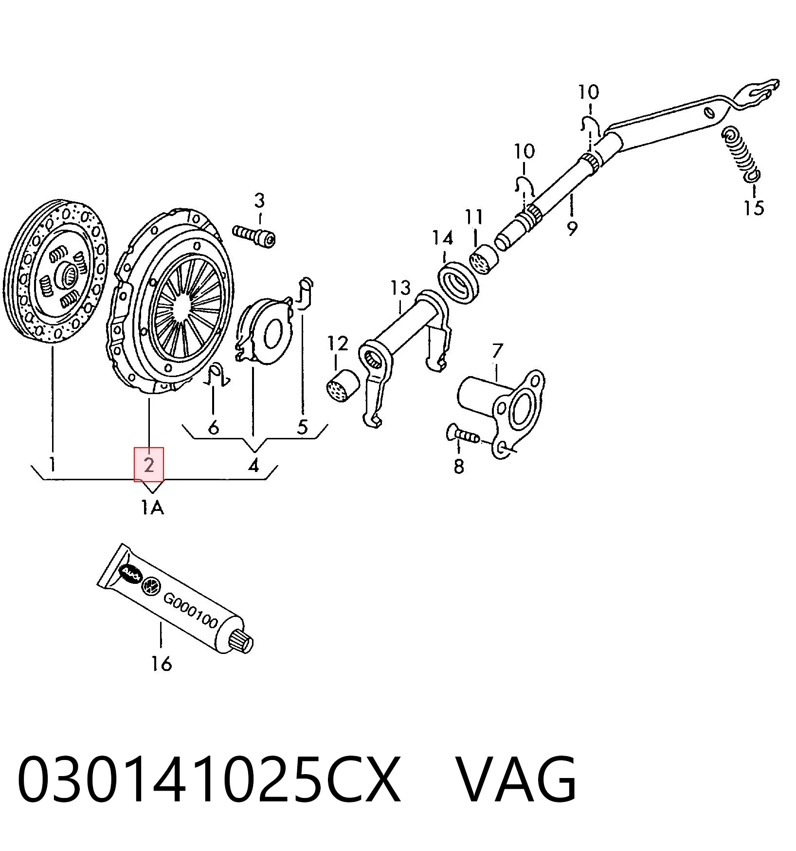Лепестковая корзина сцепления Volkswagen Lupo хэтчбек (6X, 6E) (1998 - 2005) цена, от 33.15 USD