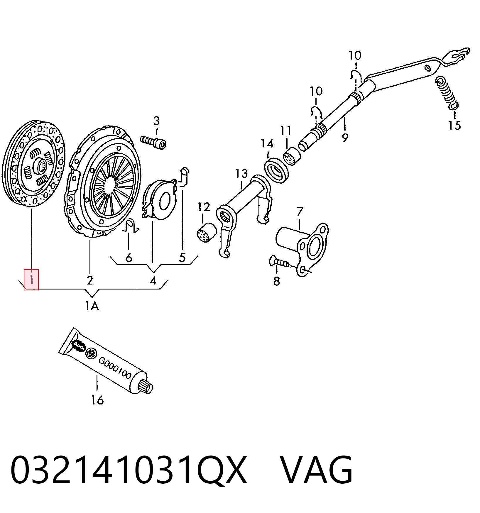 Диск сцепления Volkswagen Lupo хэтчбек (6X, 6E) (1998 - 2005) цена, от 24.62 USD