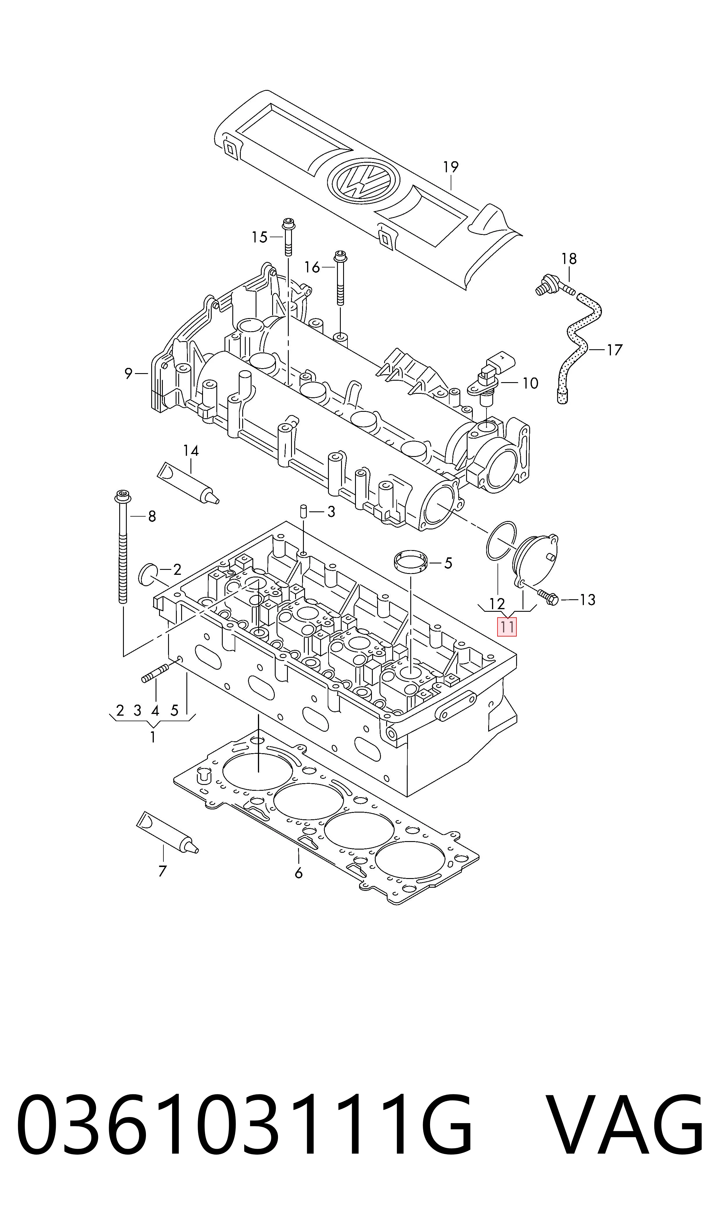 Купить 3M103016 AND Заглушка распредвала