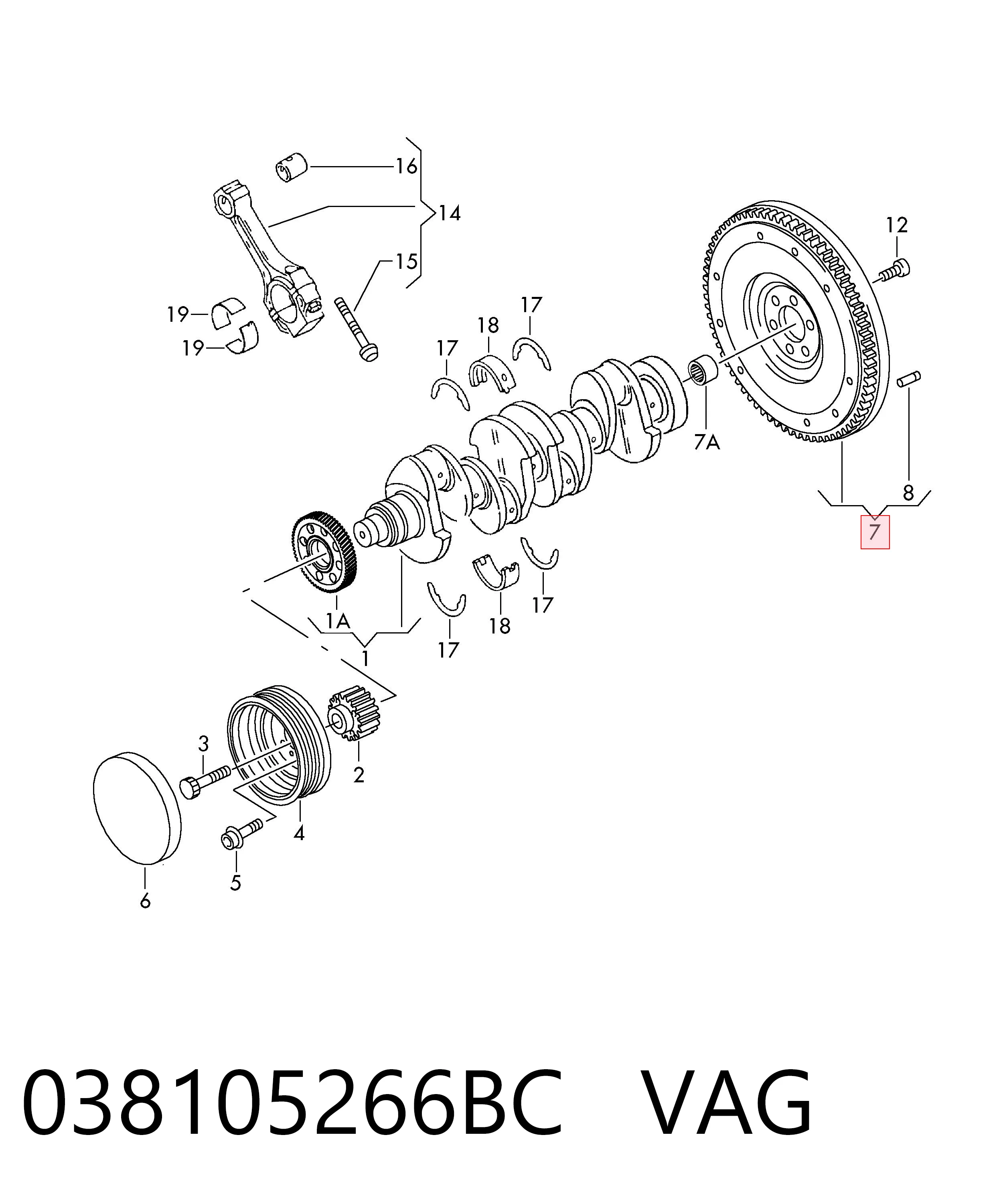 Маховик двигателя Volkswagen Passat B3, B4 универсал (3A5, 351, 315) (1988 - 1997) цена, от 238.19 USD