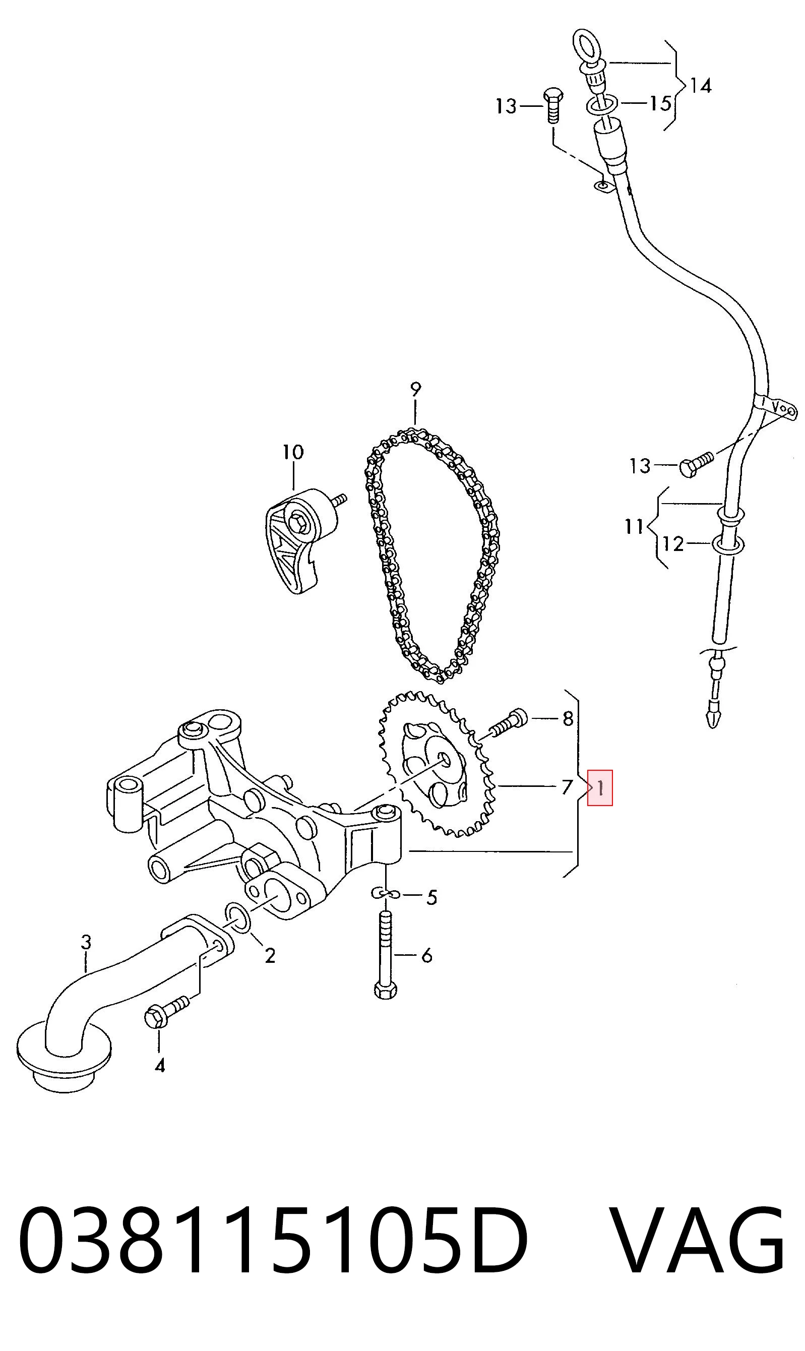Помпа масляная Magneti Marelli OP0032 цена, от 47.76 USD